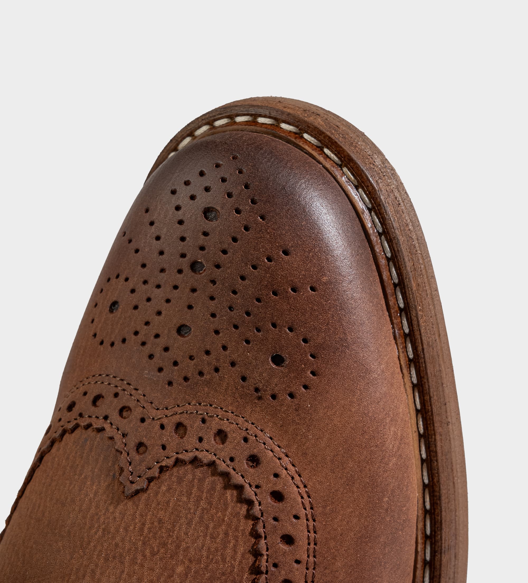 ZAPATO DERBY BROGUE PIEL MIEL