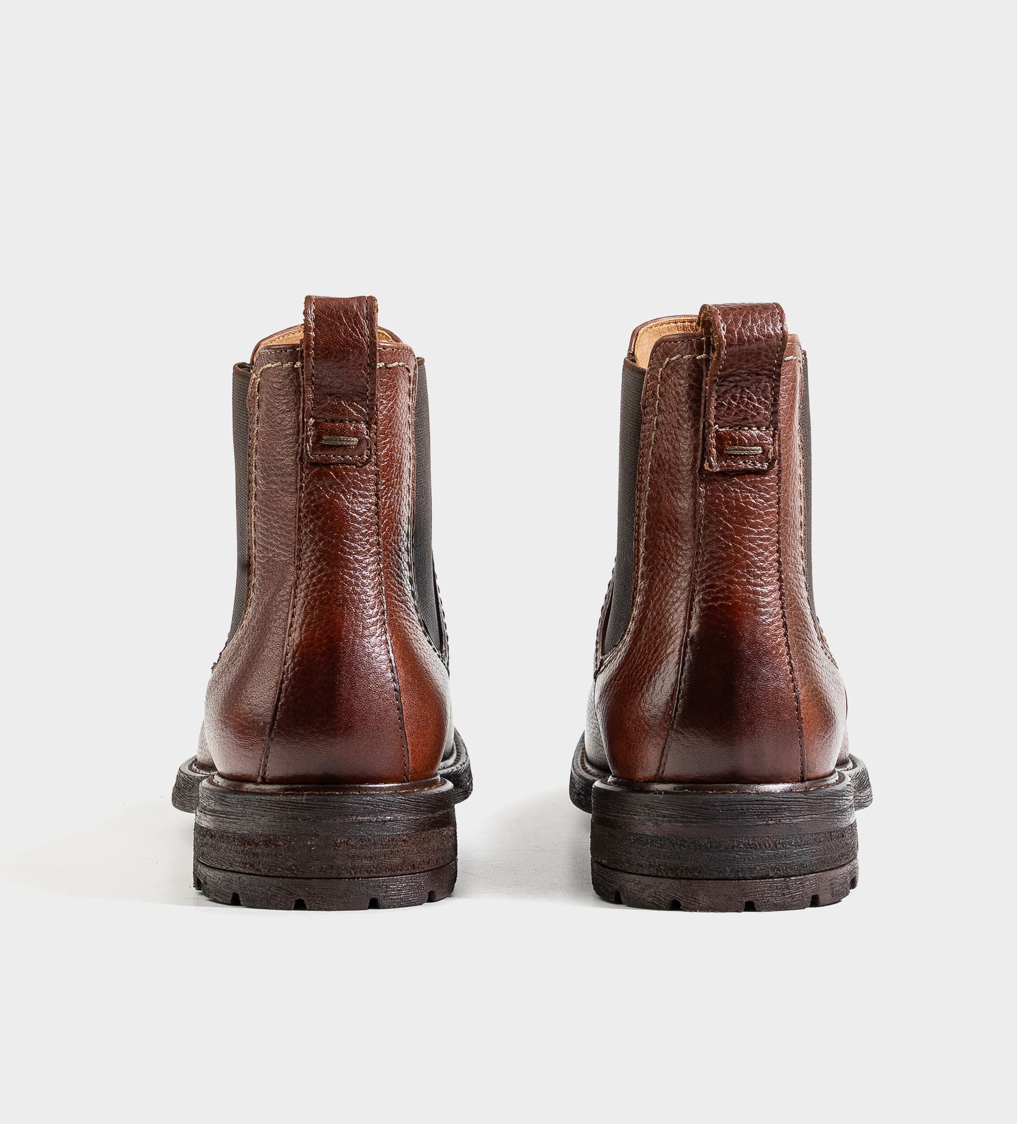 BOTÍN CHELSEA CASUAL PIEL CAFÉ MIEL