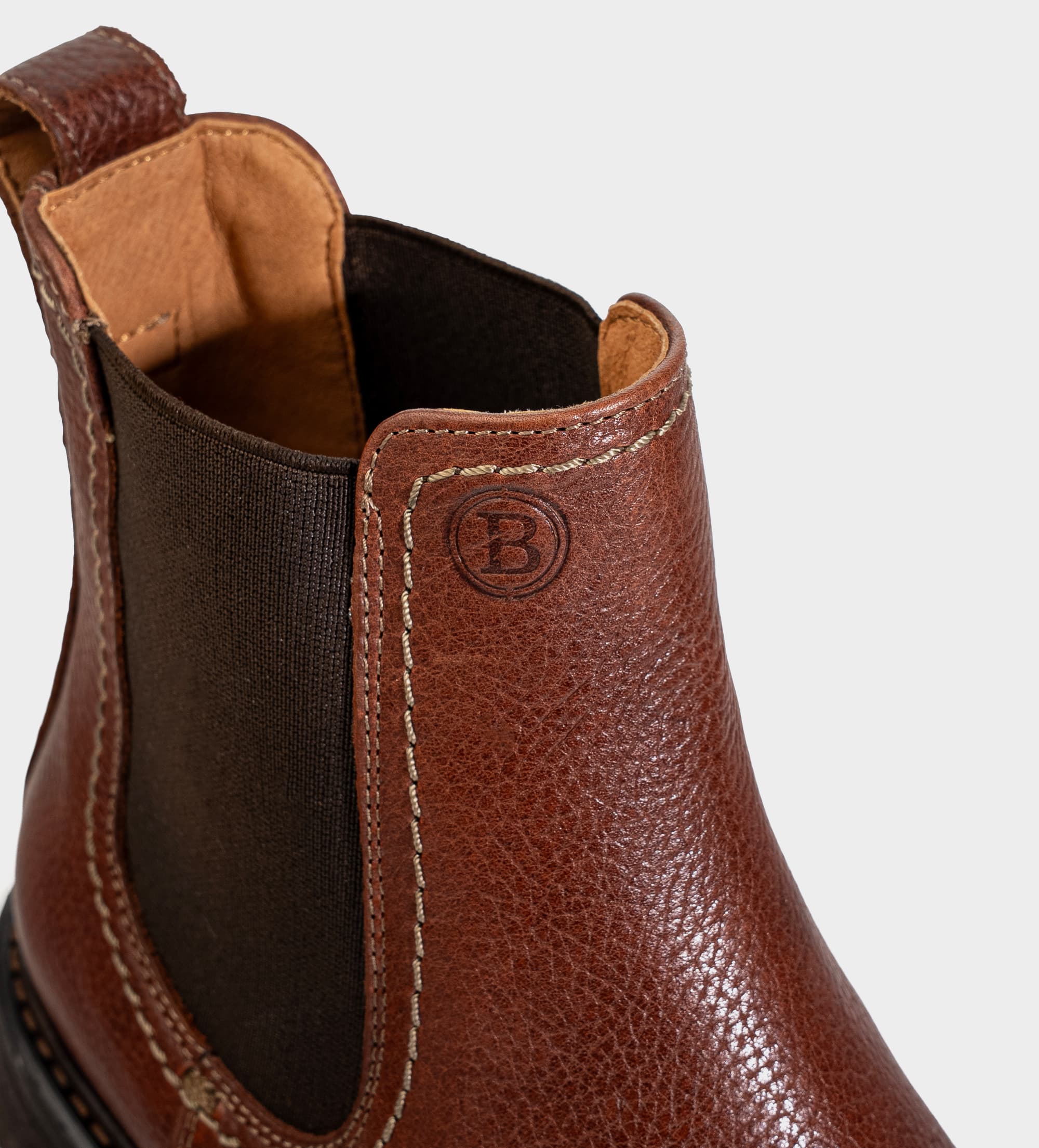 BOTÍN CHELSEA CASUAL PIEL CAFÉ MIEL