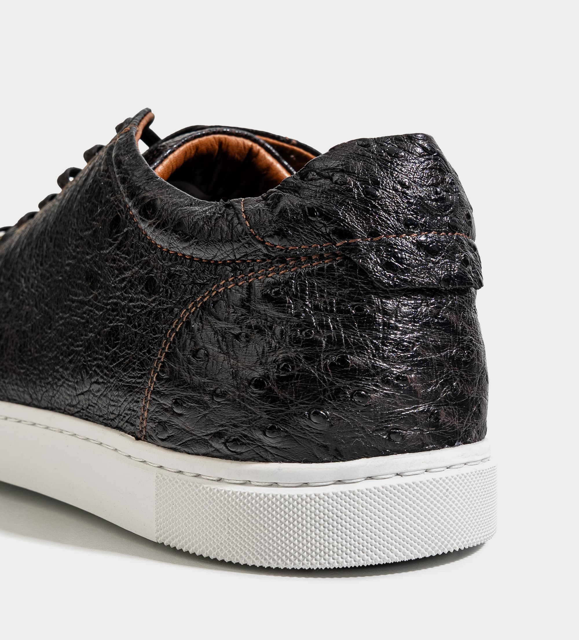 SNEAKER PREMIUM PIEL AVESTRUZ VERDE