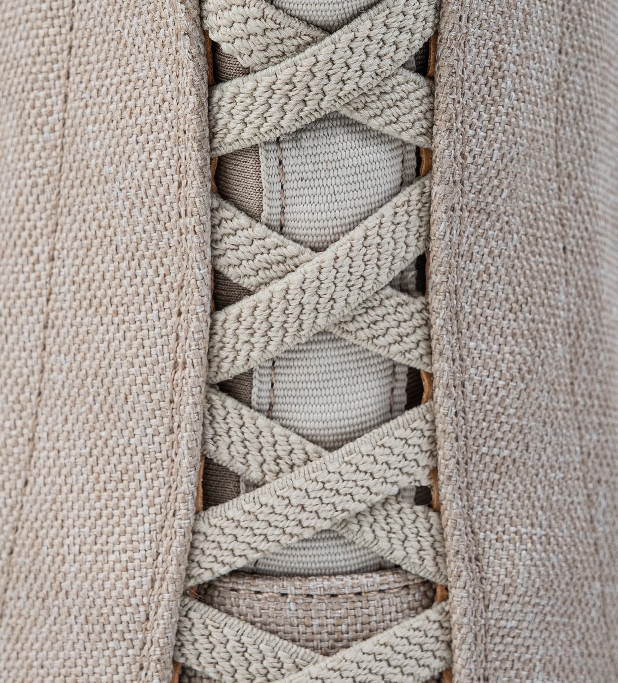 SNEAKER SLIP ON TEXTIL BEIGE