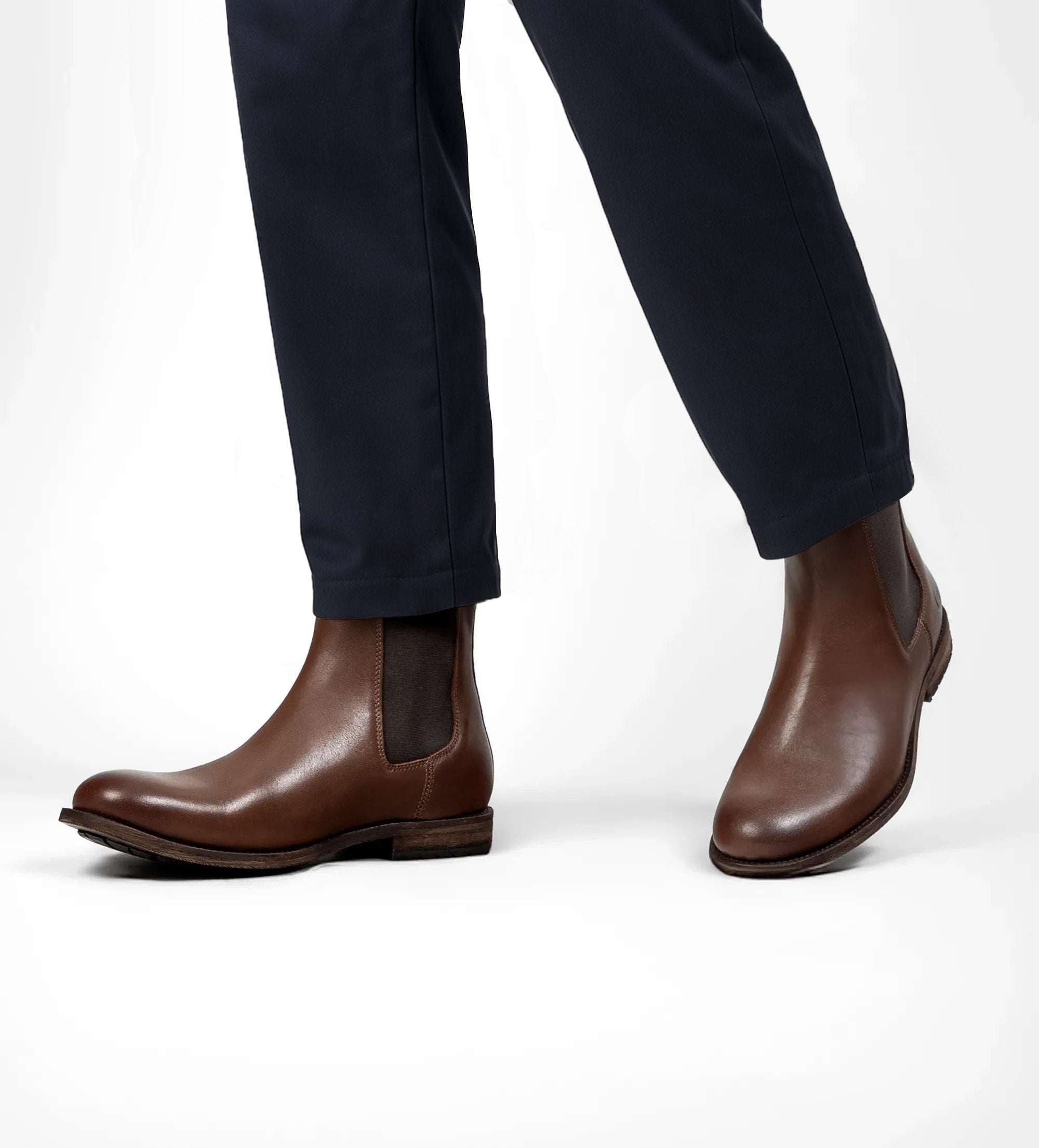 BOTA CHELSEA PIEL MIEL