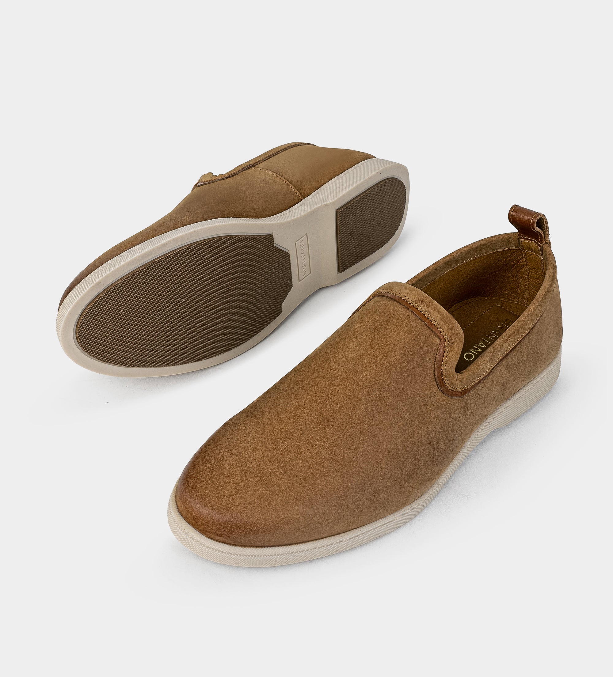 MOCASÍN SLIP ON PIEL MIEL