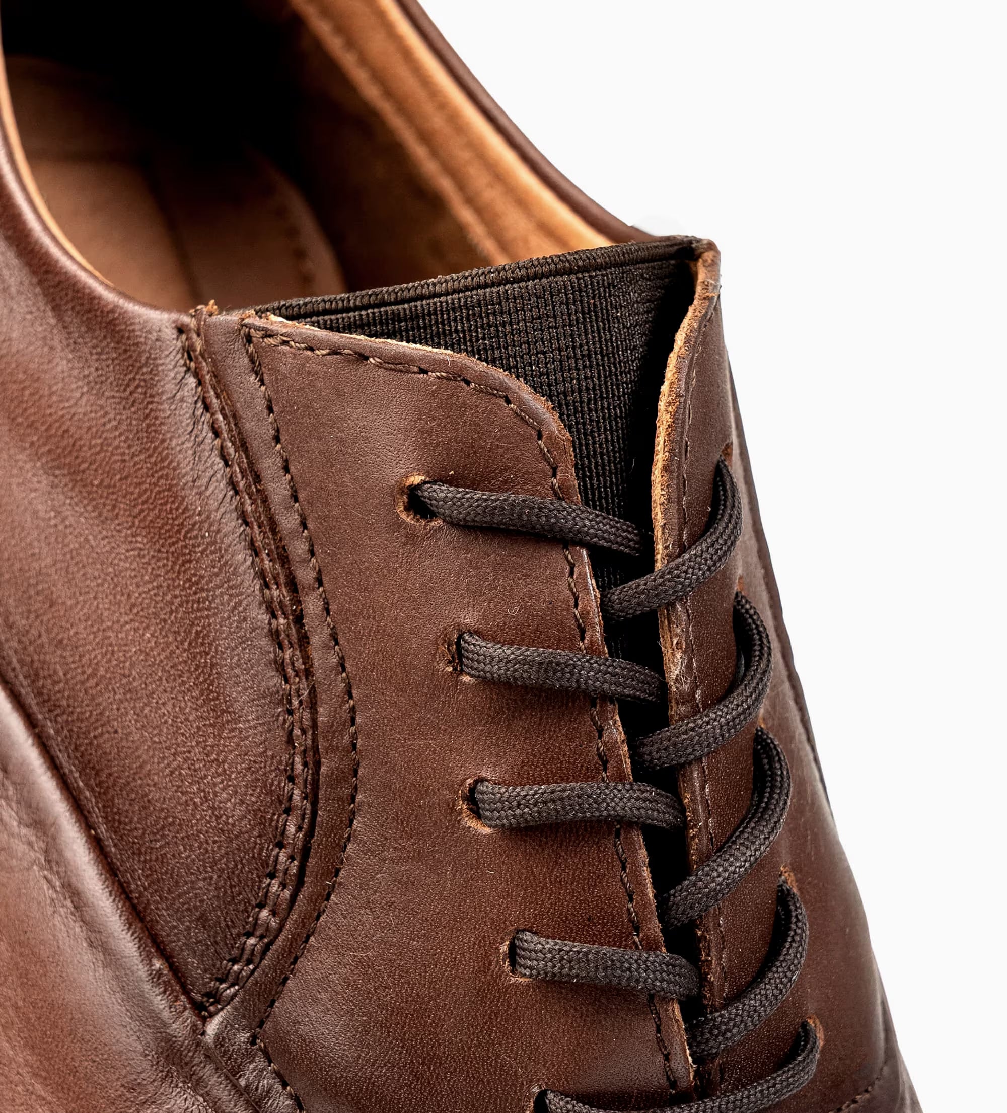 ZAPATO VESTIR SUELA EVA PIEL CAFÉ