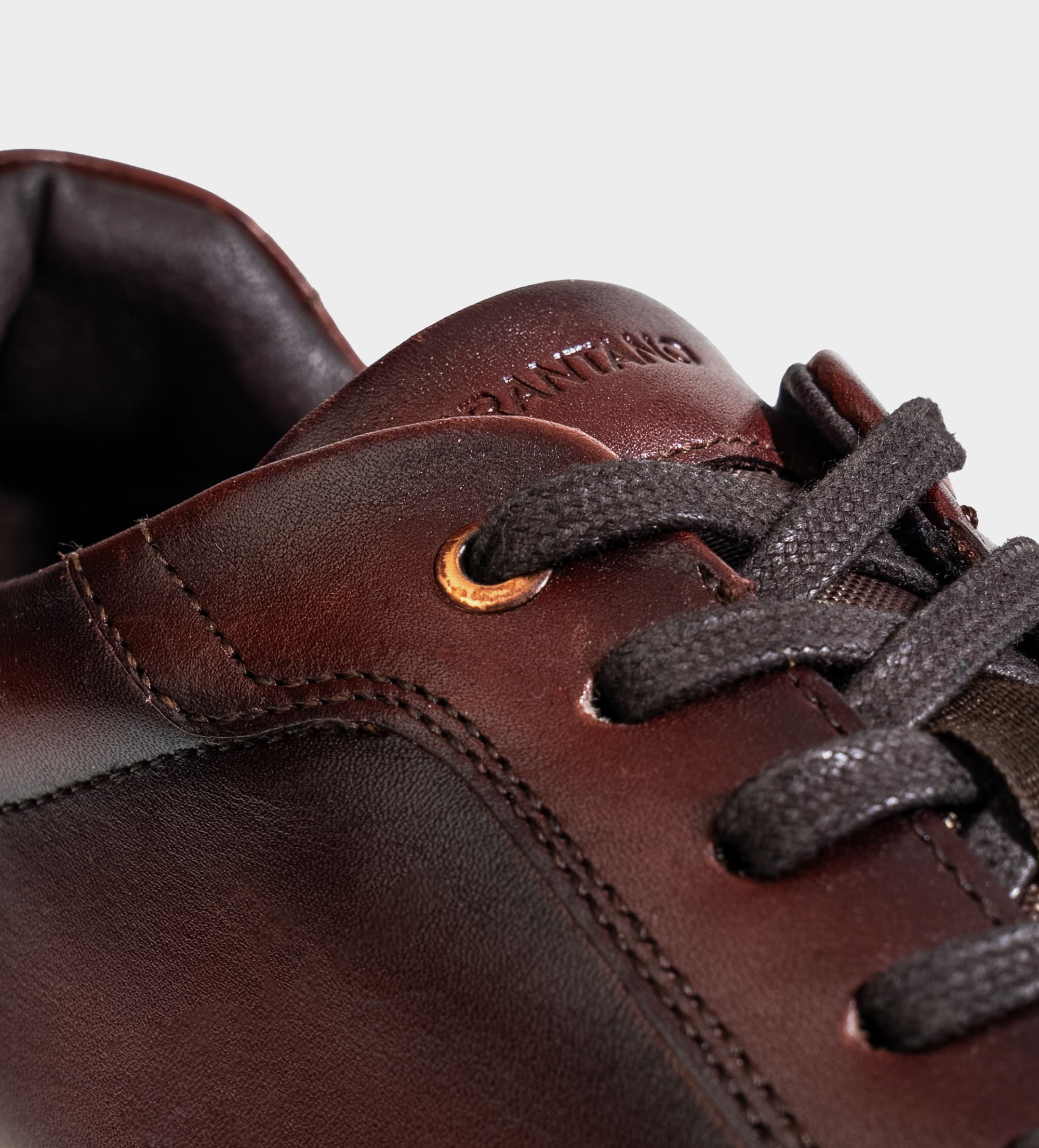SNEAKER CASUAL ULTRA LIGERO PIEL VINO