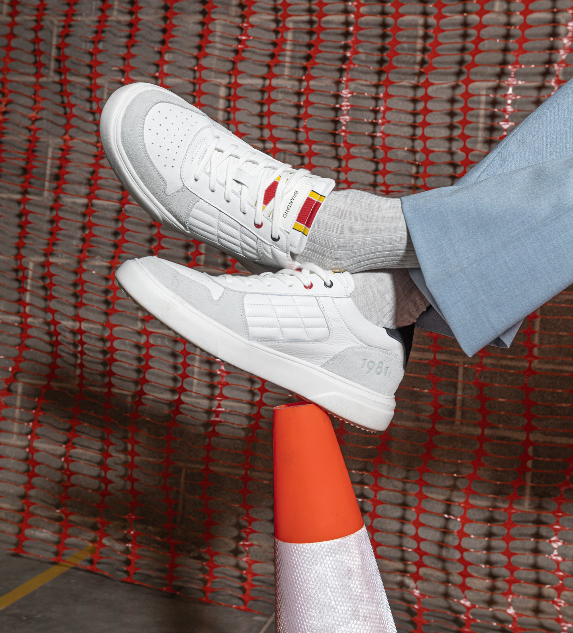 SNEAKER CASUAL PIEL BLANCO EVERFIT