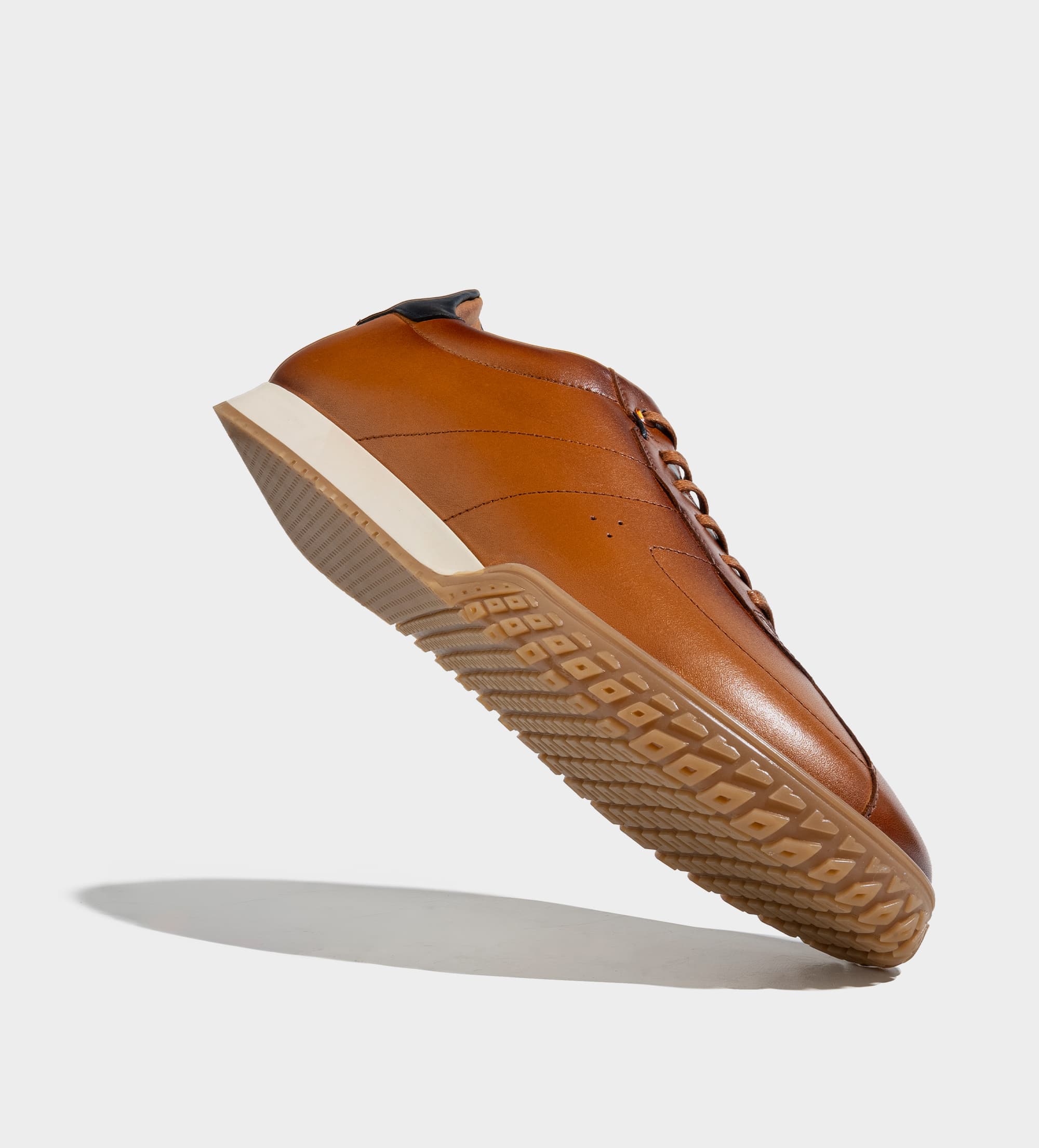 SNEAKER CASUAL CONFORT PIEL MIEL