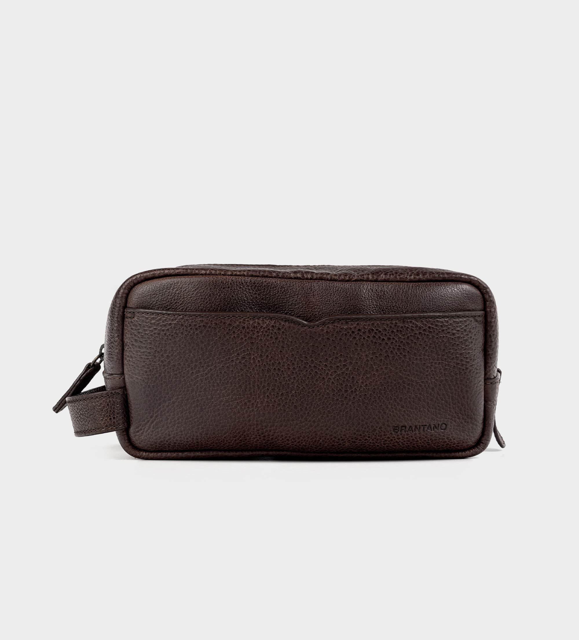 NECESER ORGANIZADOR PIEL CAFÉ