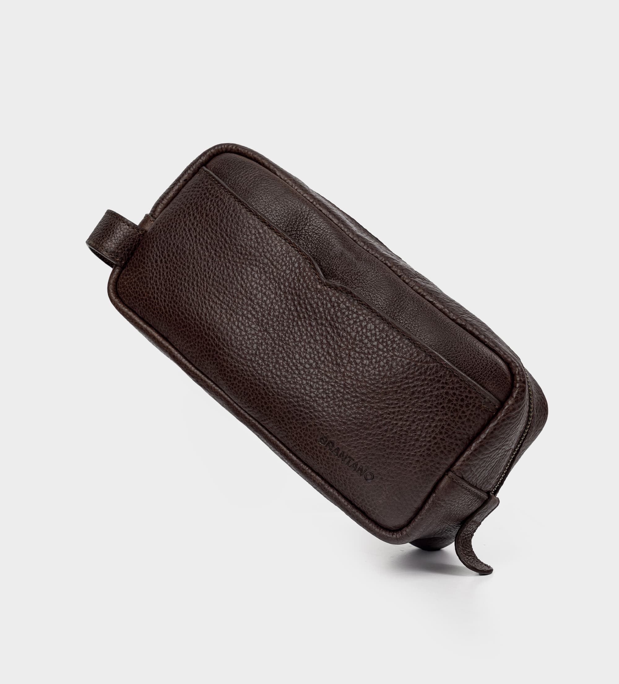 NECESER ORGANIZADOR PIEL CAFÉ