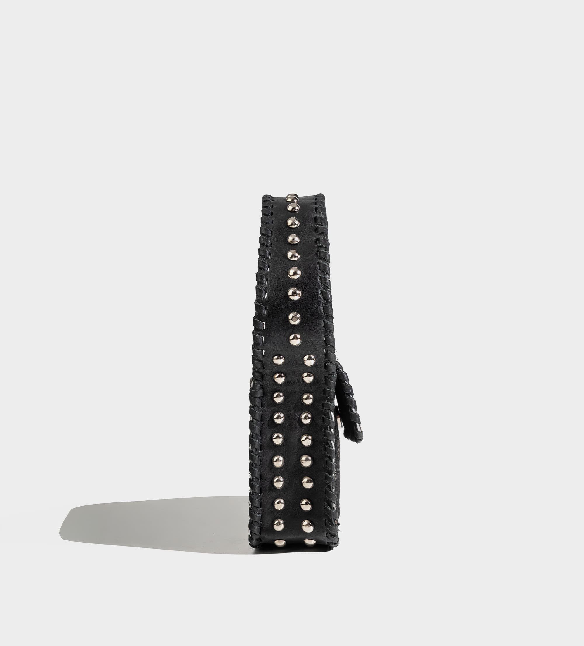 BOLSO SATCHEL WESTERN PIEL NEGRO