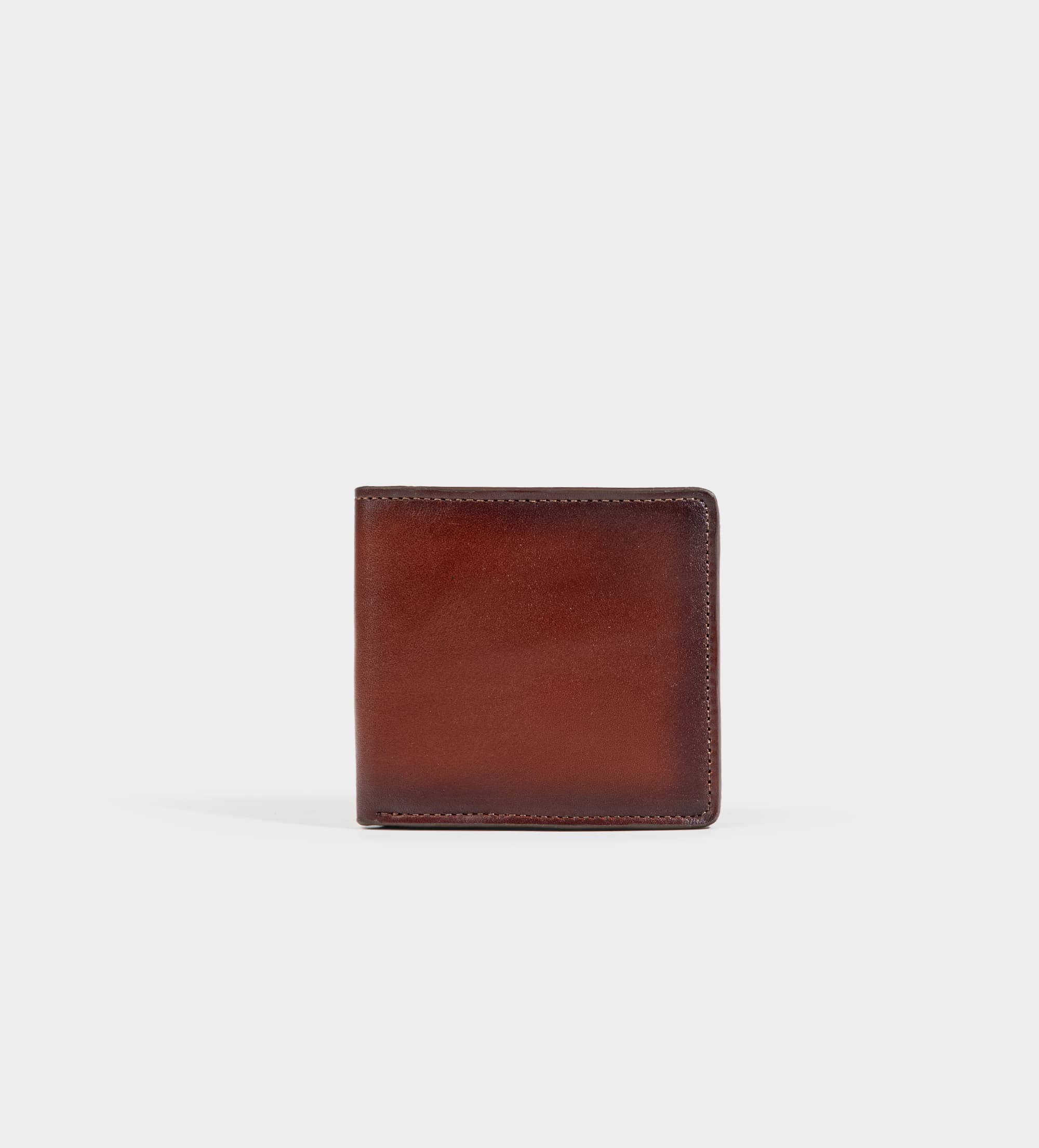 CARTERA PIEL GENUINA CAFÉ