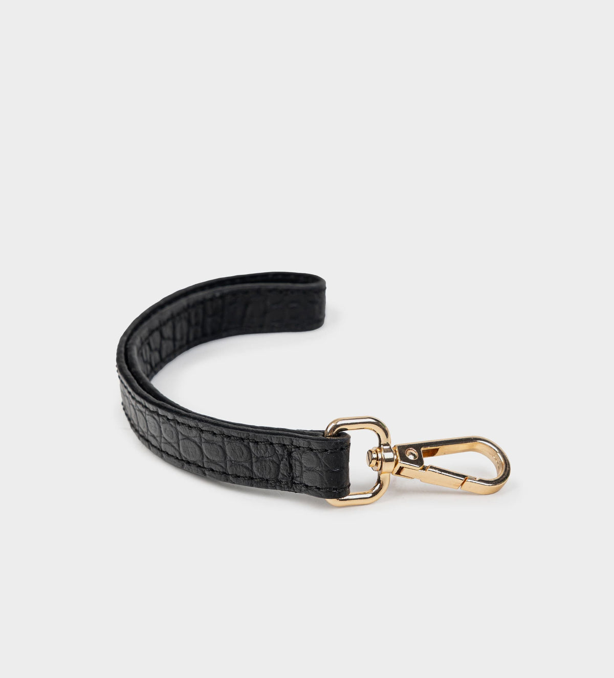 BOLSO PIEL GRABADA NEGRO