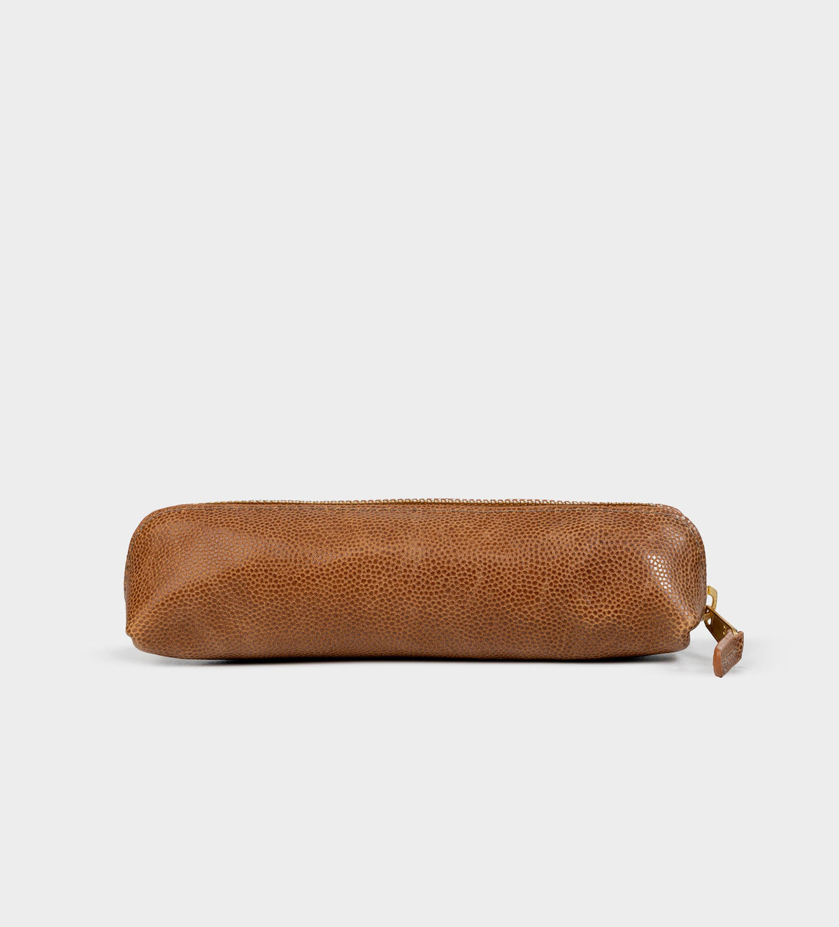 ESTUCHE ORGANIZADOR PARA LÁPICES PIEL CAFÉ