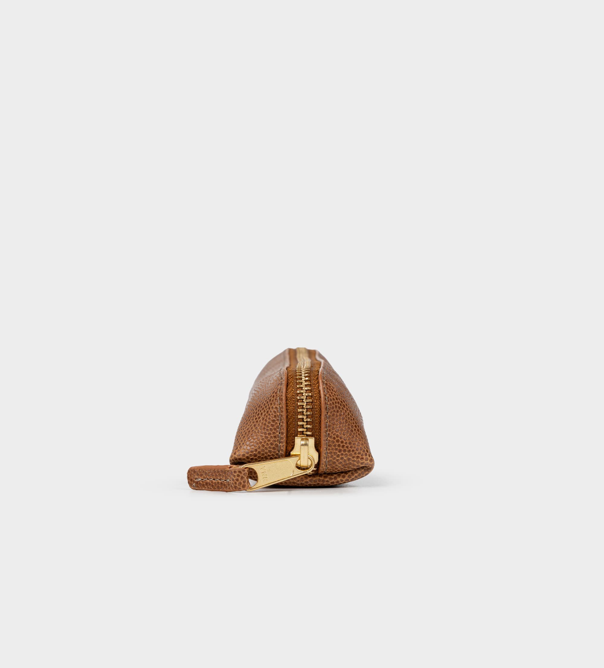 ESTUCHE ORGANIZADOR PARA LÁPICES PIEL CAFÉ