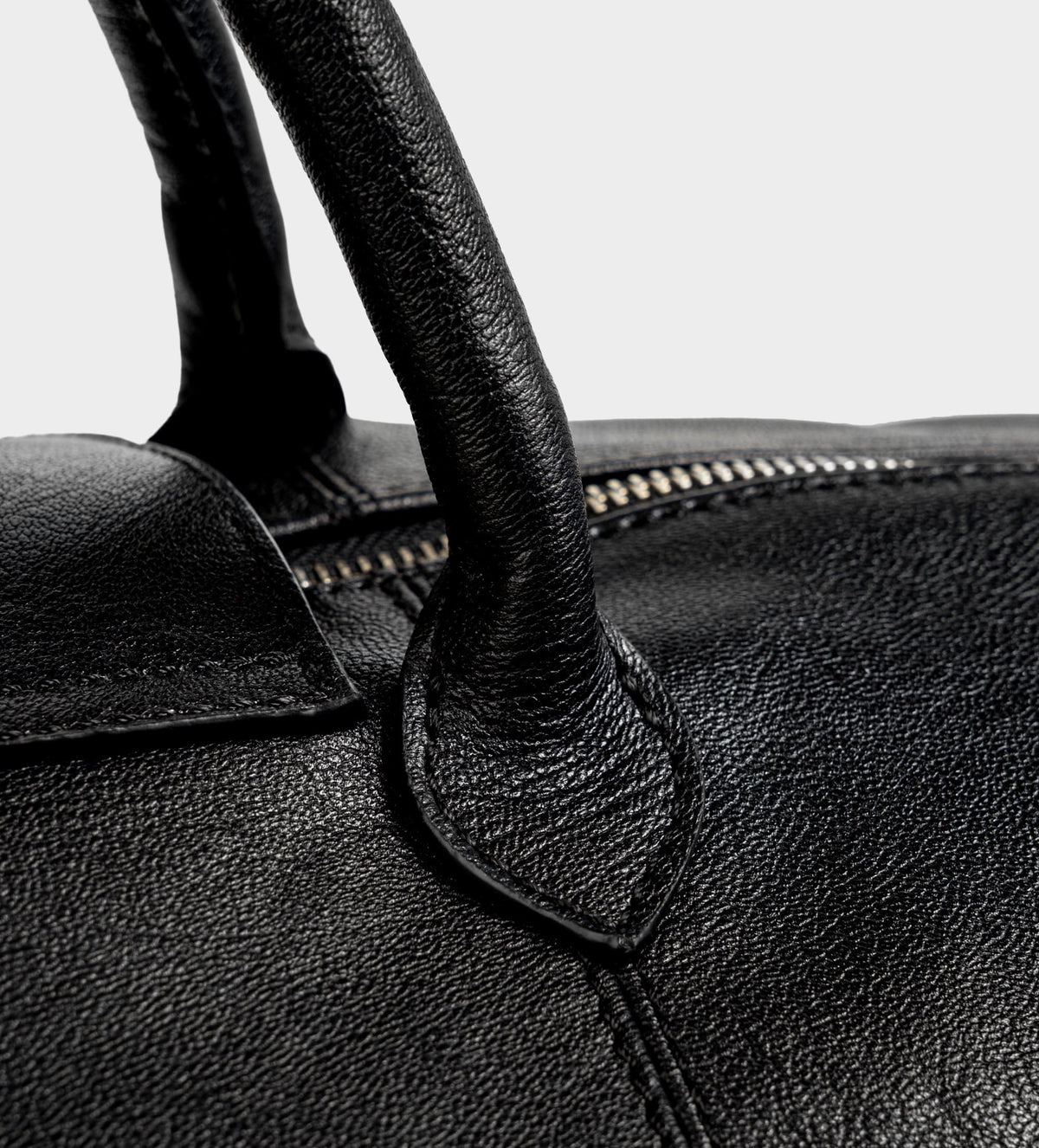 DUFFLE BAG PIEL NEGRA