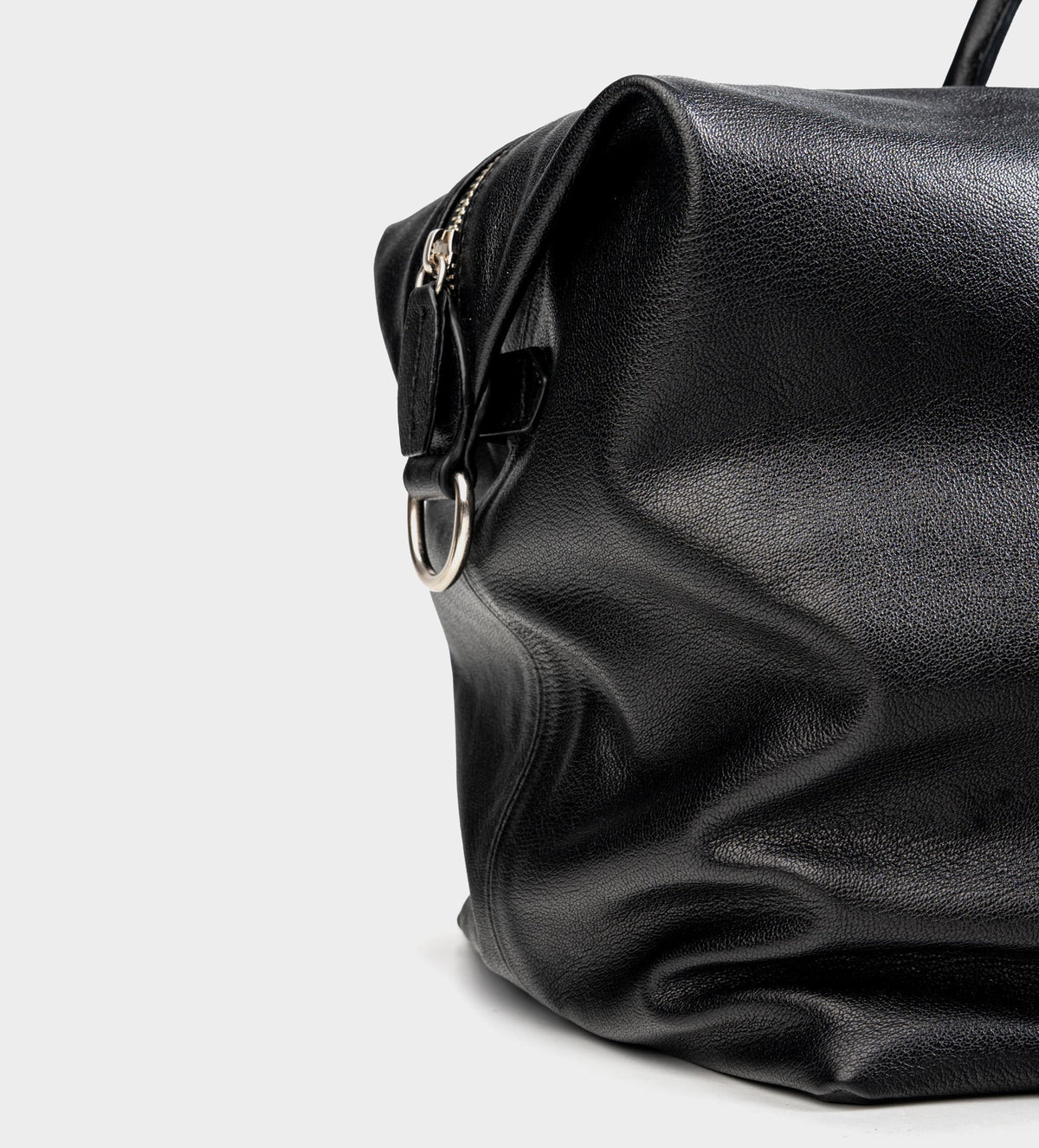 DUFFLE BAG PIEL NEGRA