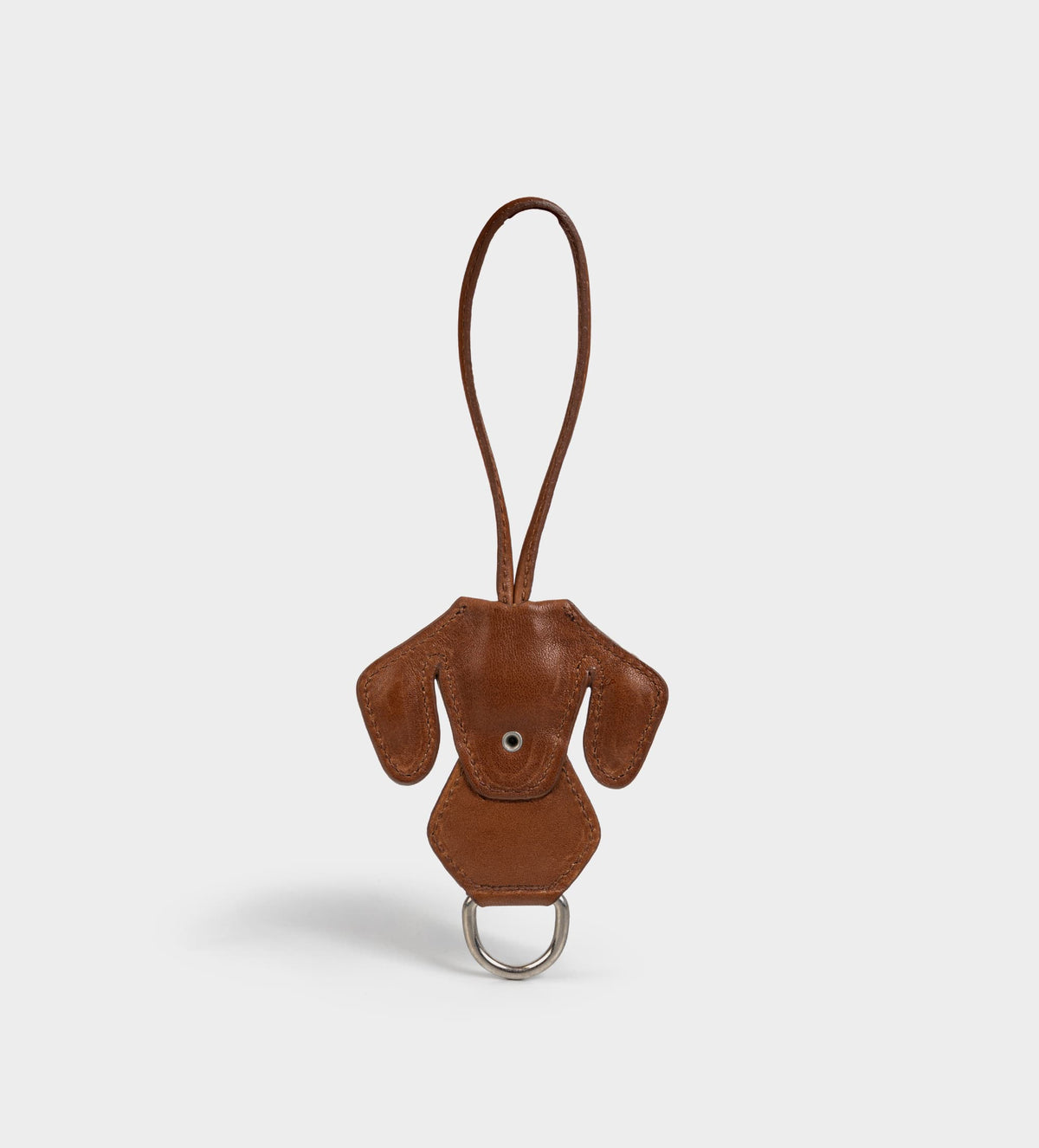 CHARM PERRO PIEL CAFÉ