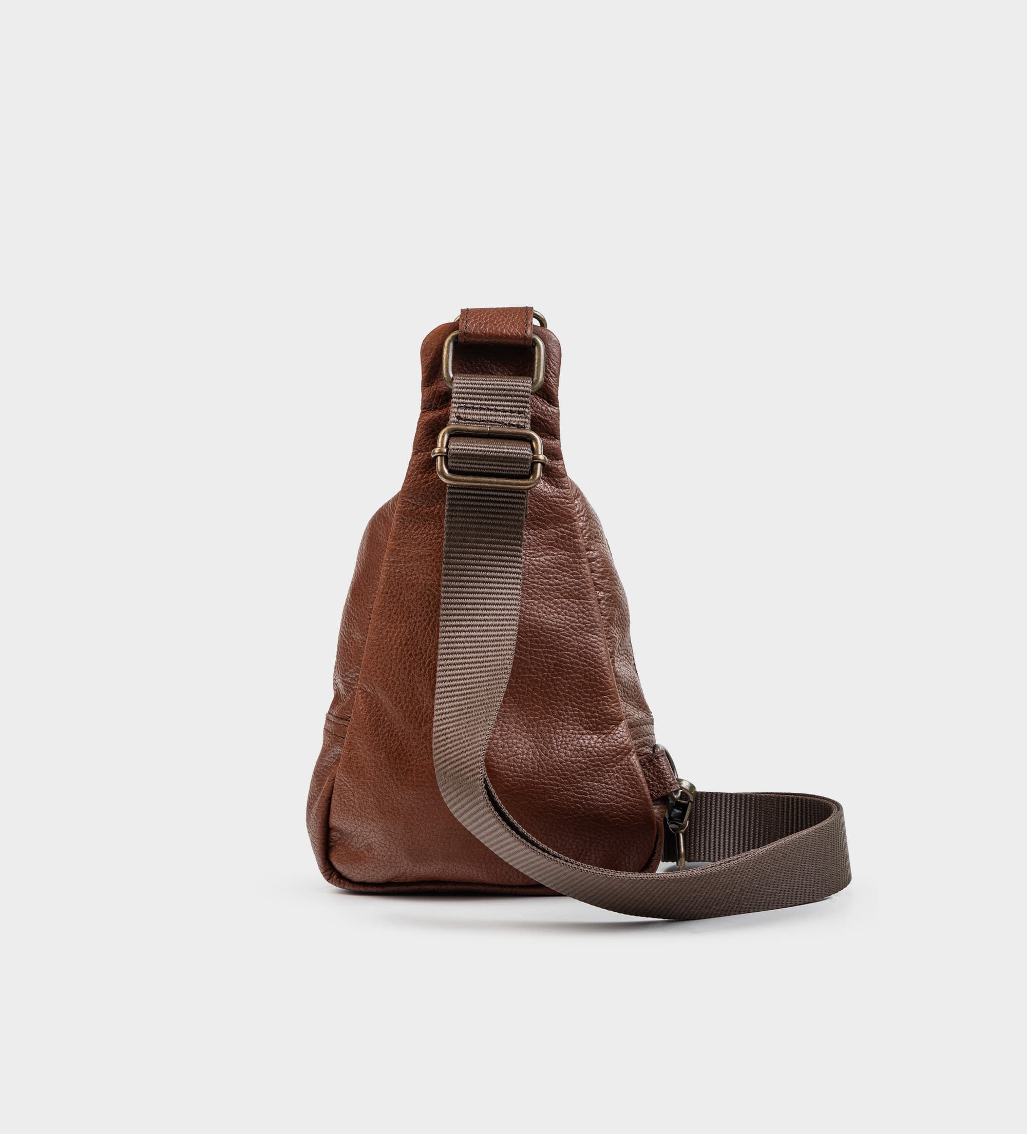 BOLSO CROSSBODY PIEL NEGRO SLING