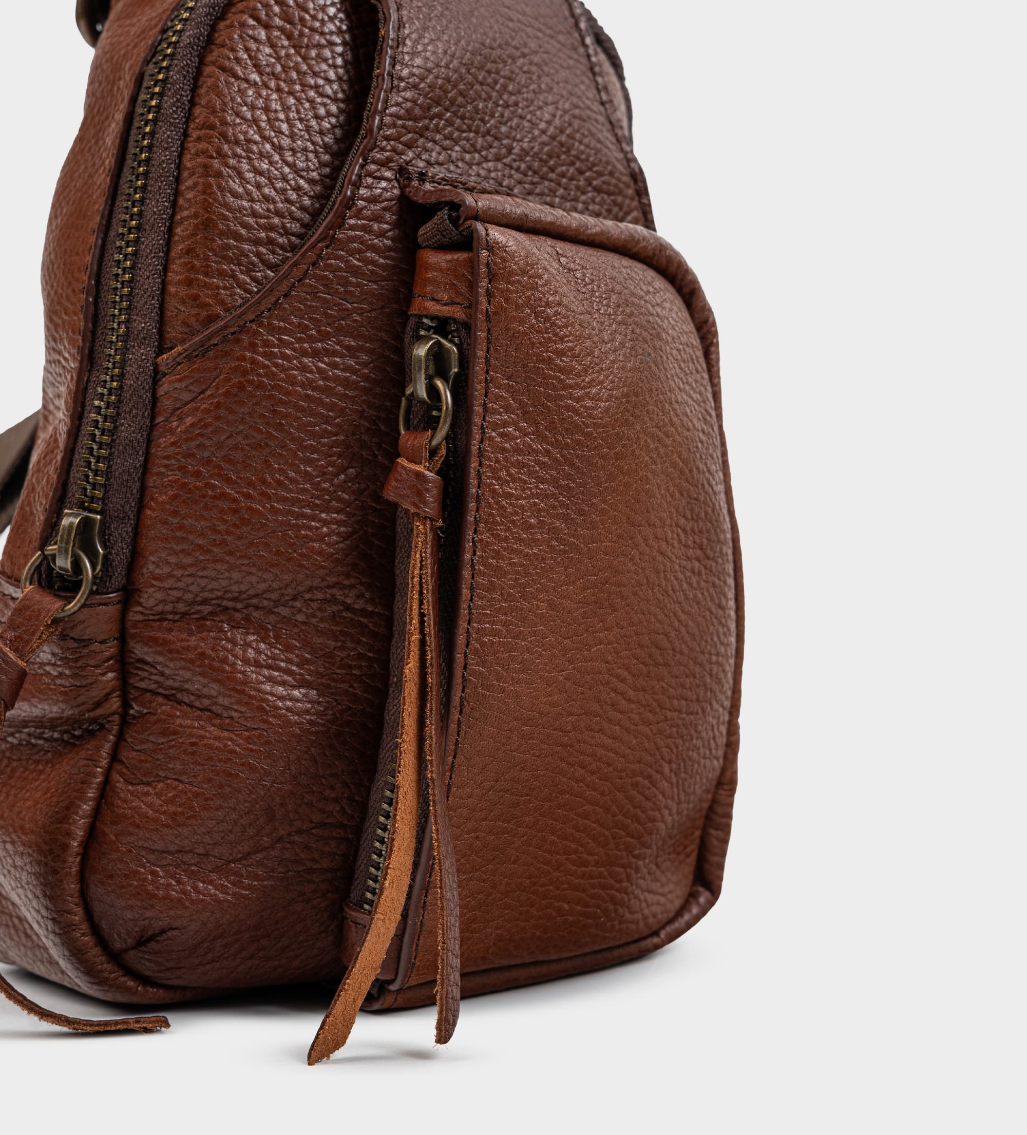 BOLSO CROSSBODY PIEL NEGRO SLING