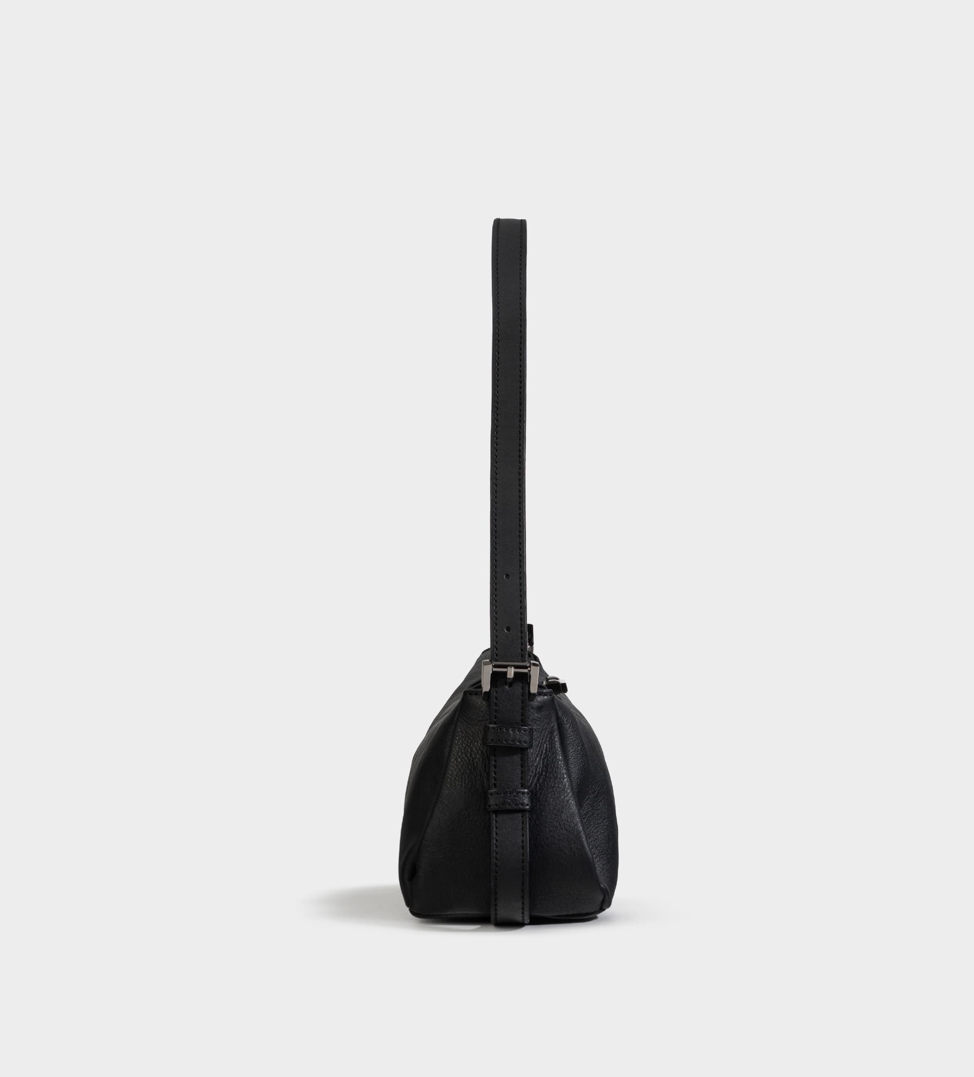 BOLSO CROSSBODY CORREA AJUSTABLE PIEL NEGRO