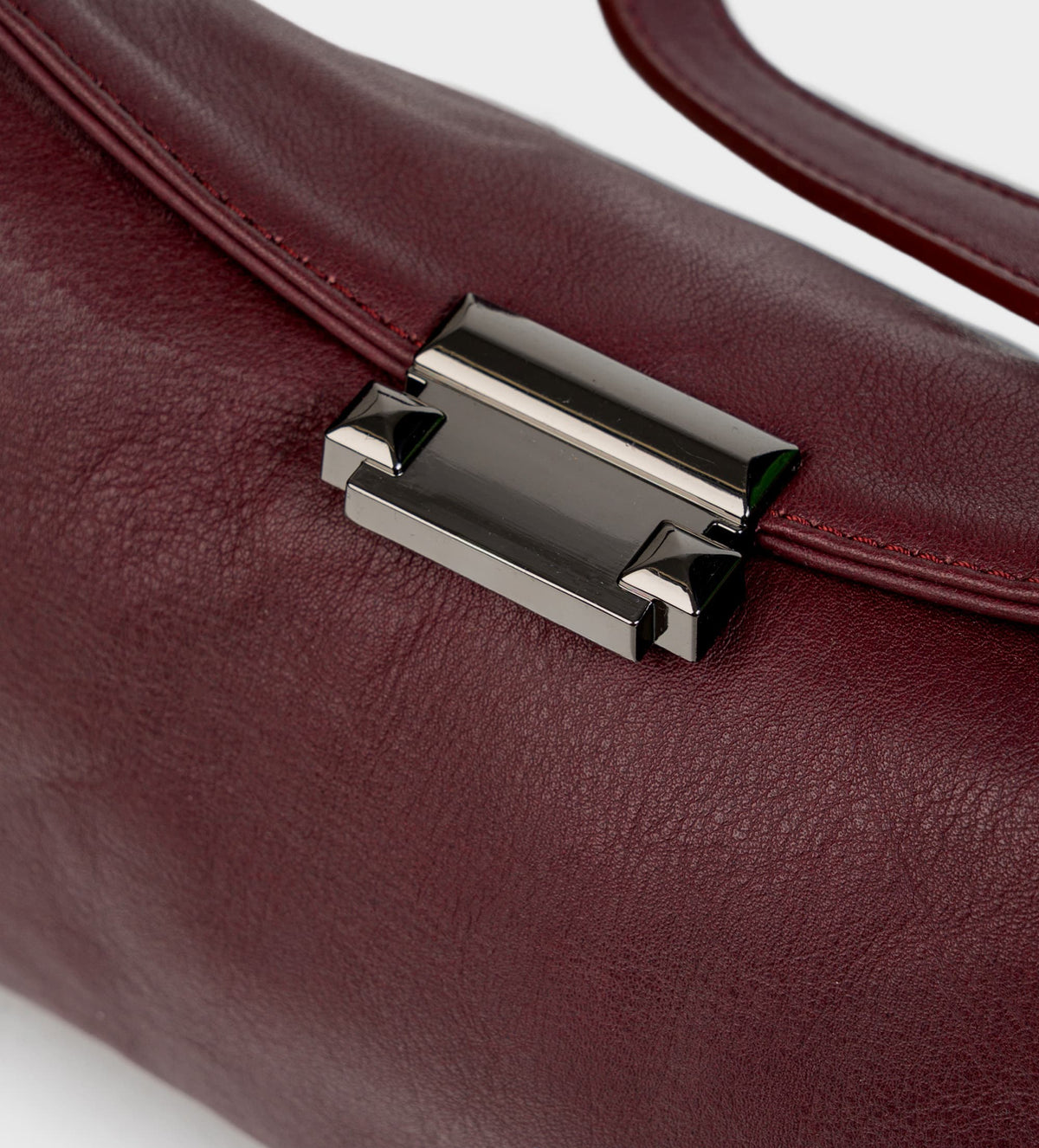 BOLSO CROSSBODY CORREA AJUSTABLE PIEL VINO