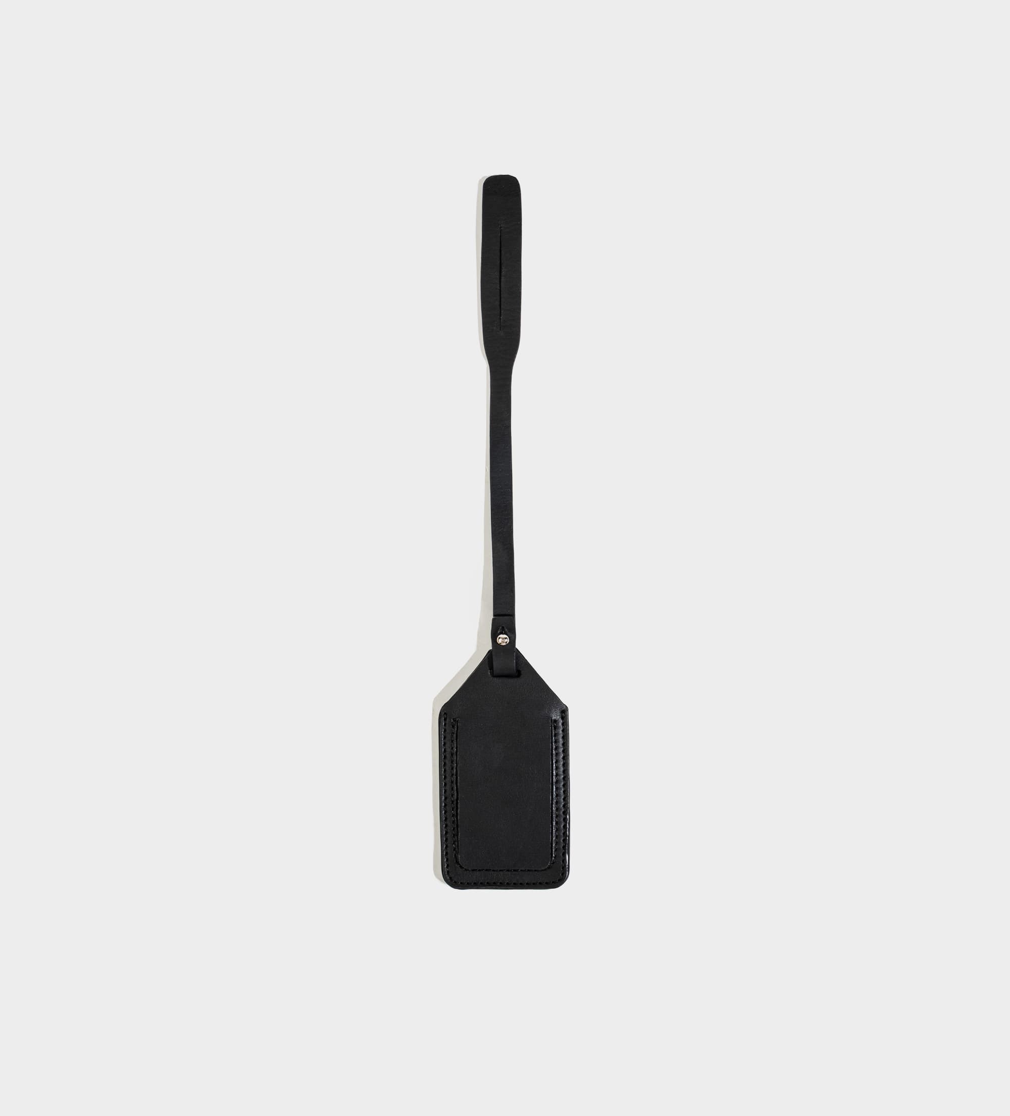 TAG EQUIPAJE CASUAL PIEL NEGRO