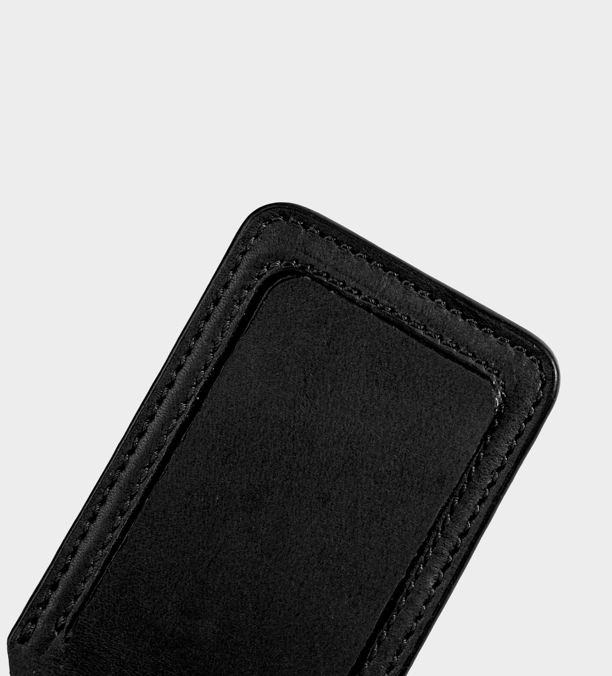 TAG EQUIPAJE CASUAL PIEL NEGRO
