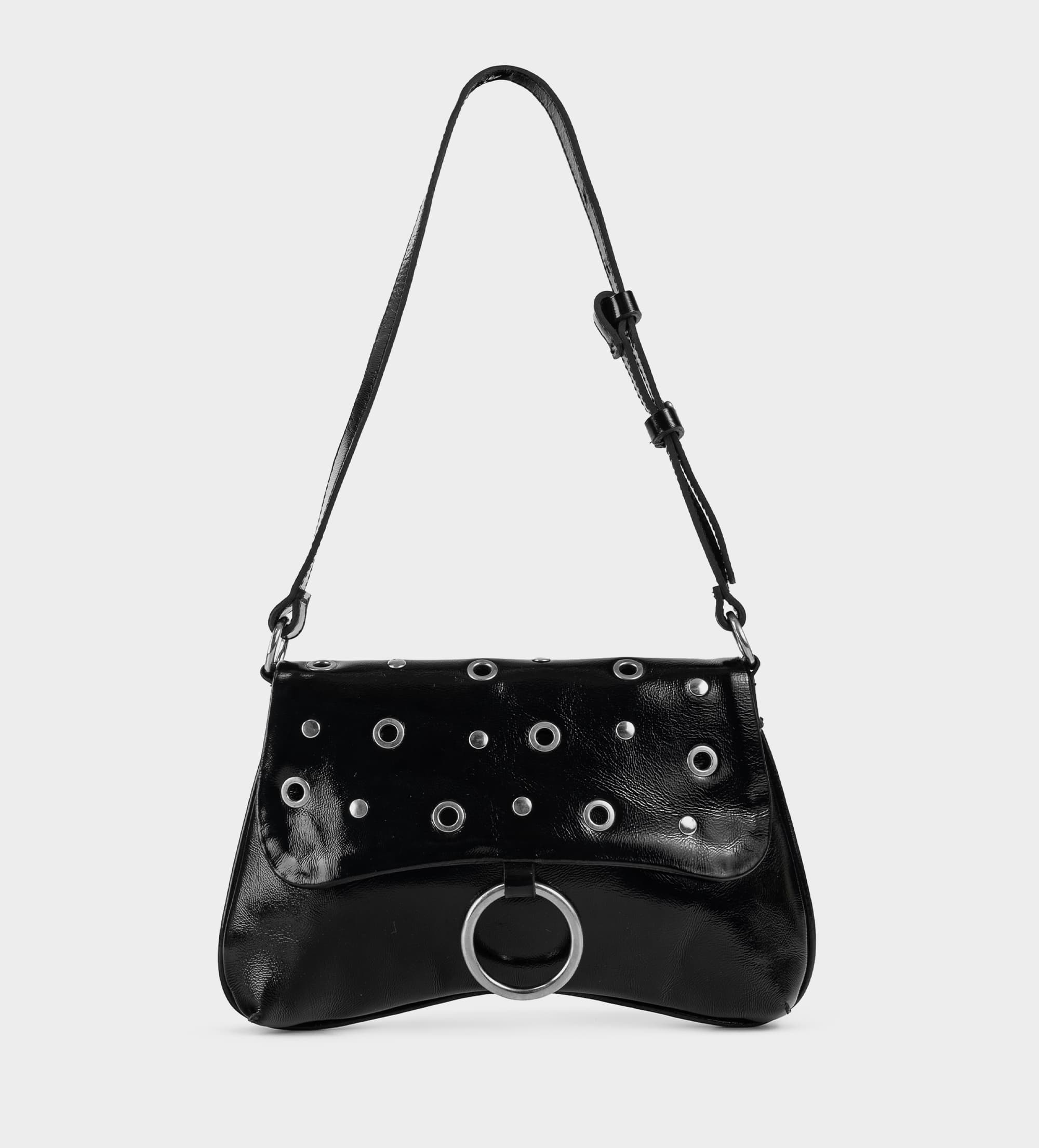 BOLSO CROSSBODY PIEL NEGRO