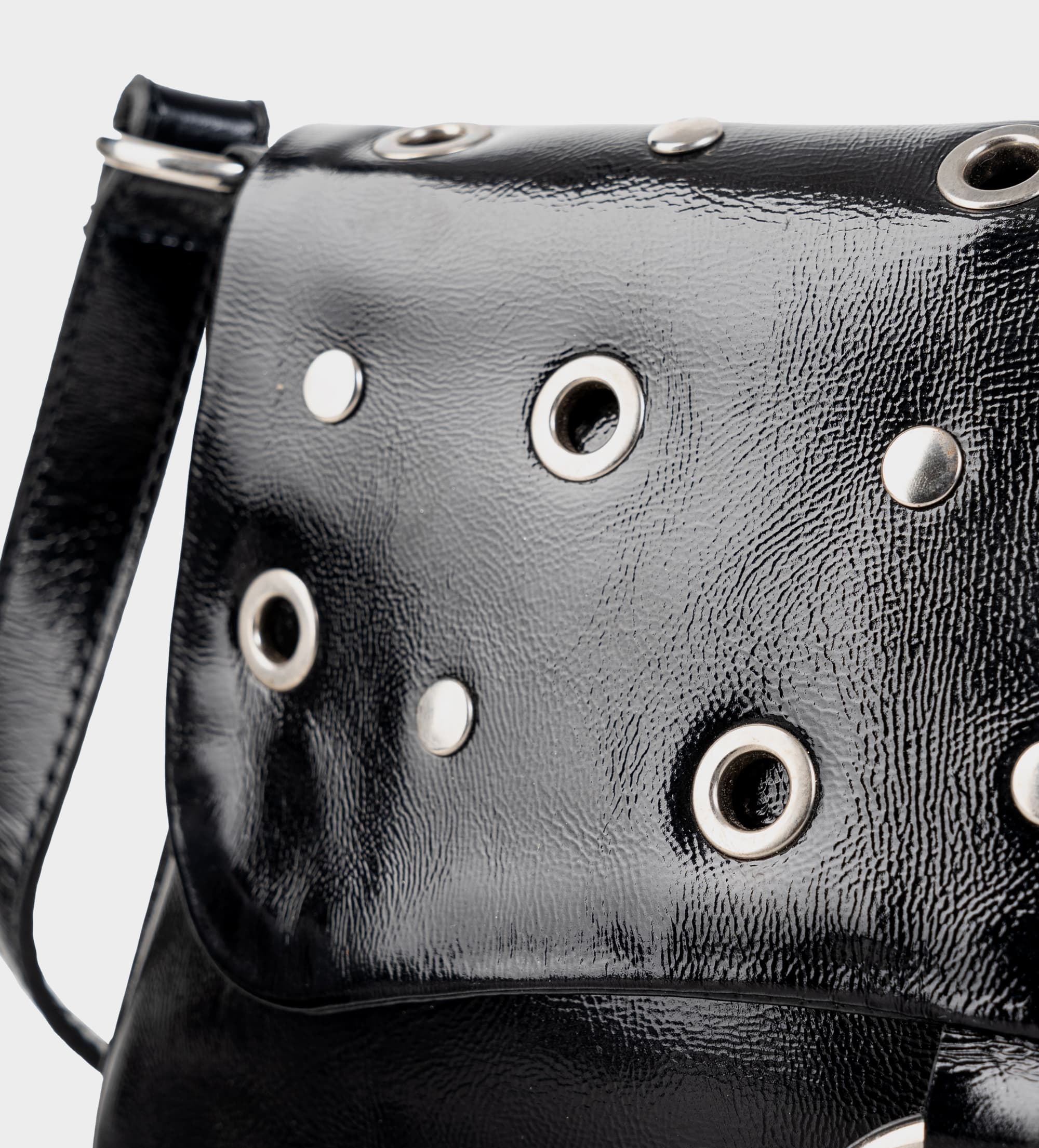 BOLSO CROSSBODY PIEL NEGRO