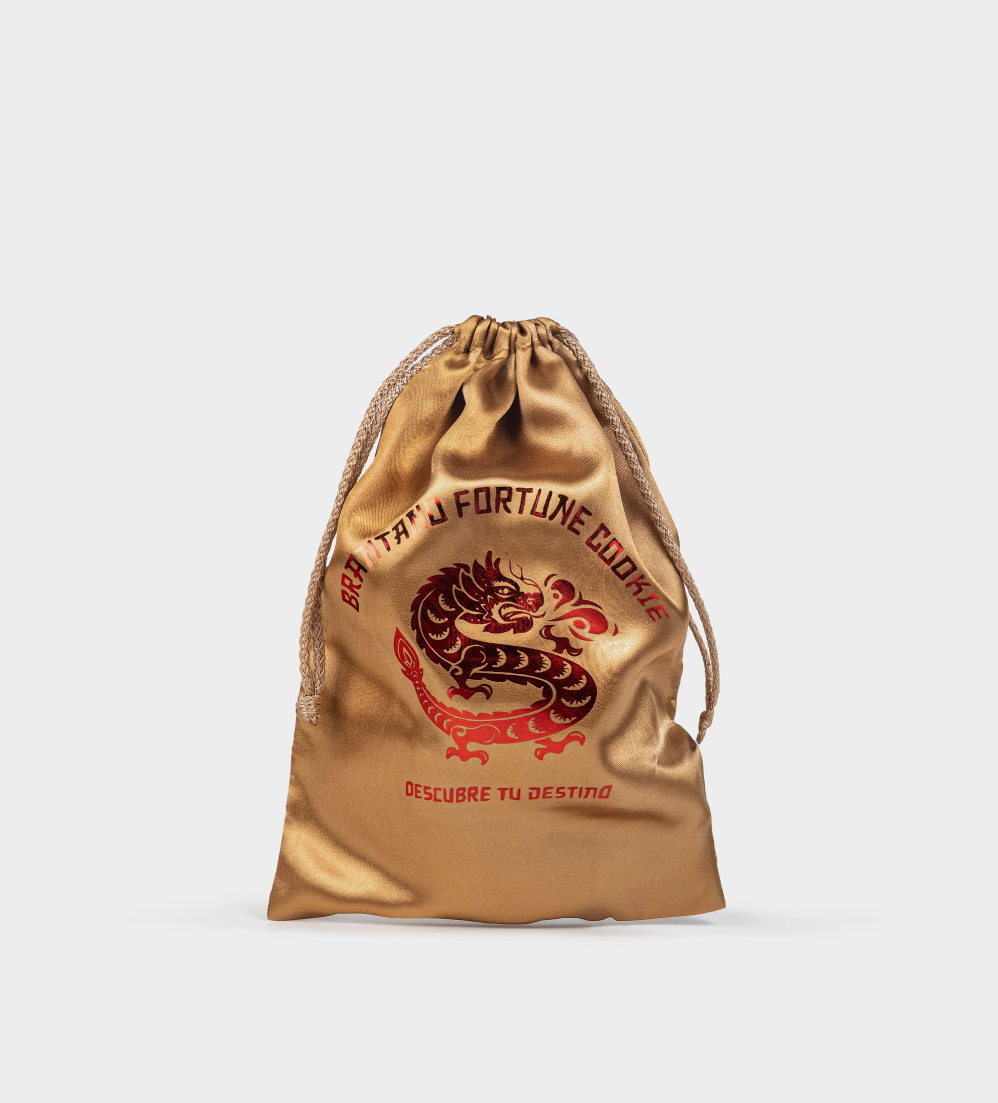 BOLSO FORTUNE COOKIE PIEL AMARILLO