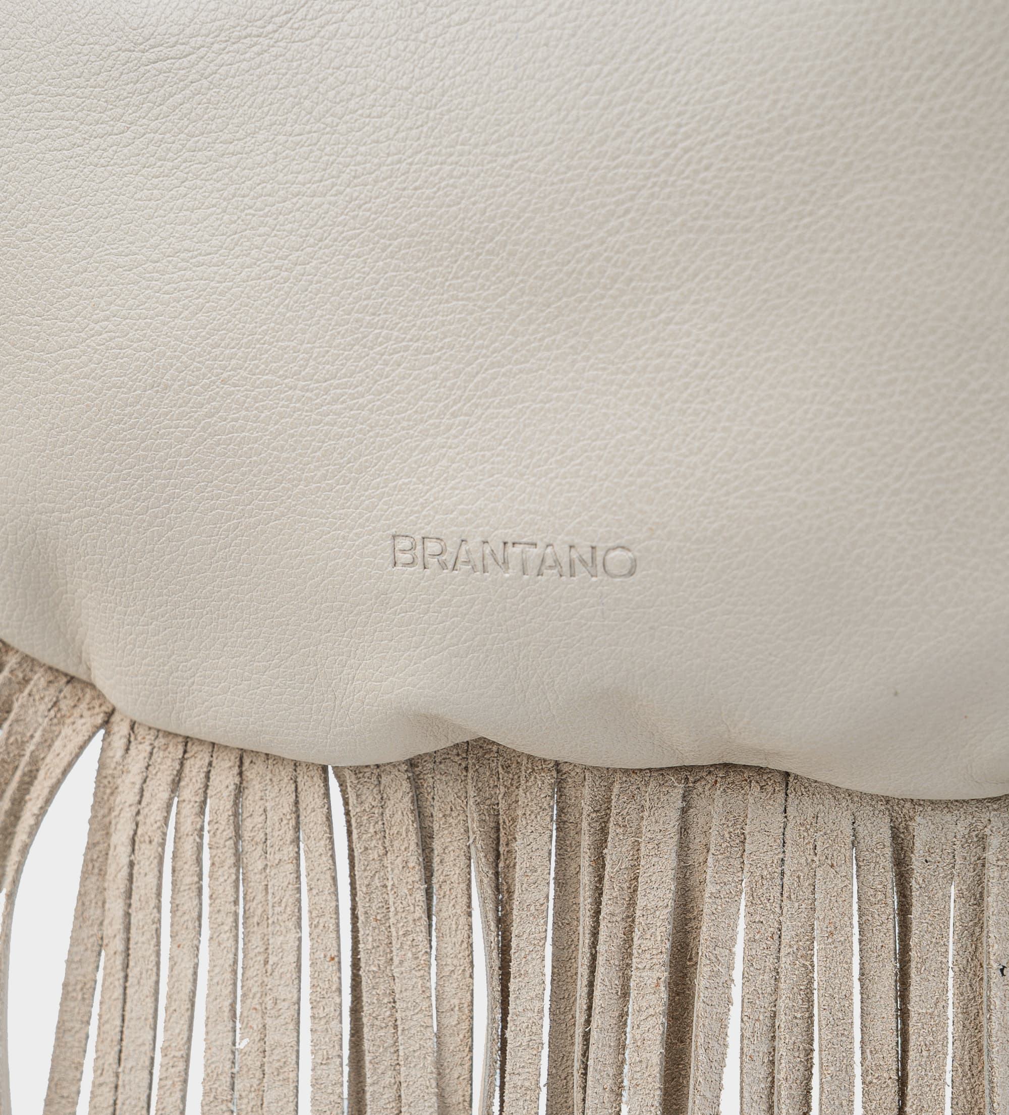 BOLSA HOBO PIEL LATTE FLECOS