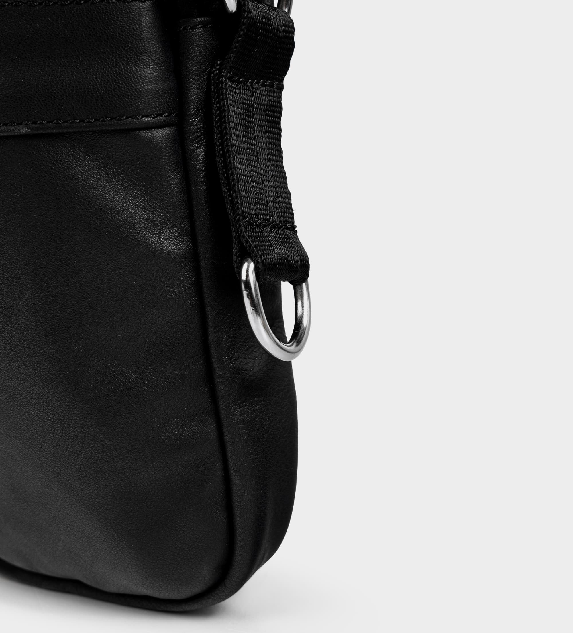 BOLSO CROSSBODY PIEL NEGRO