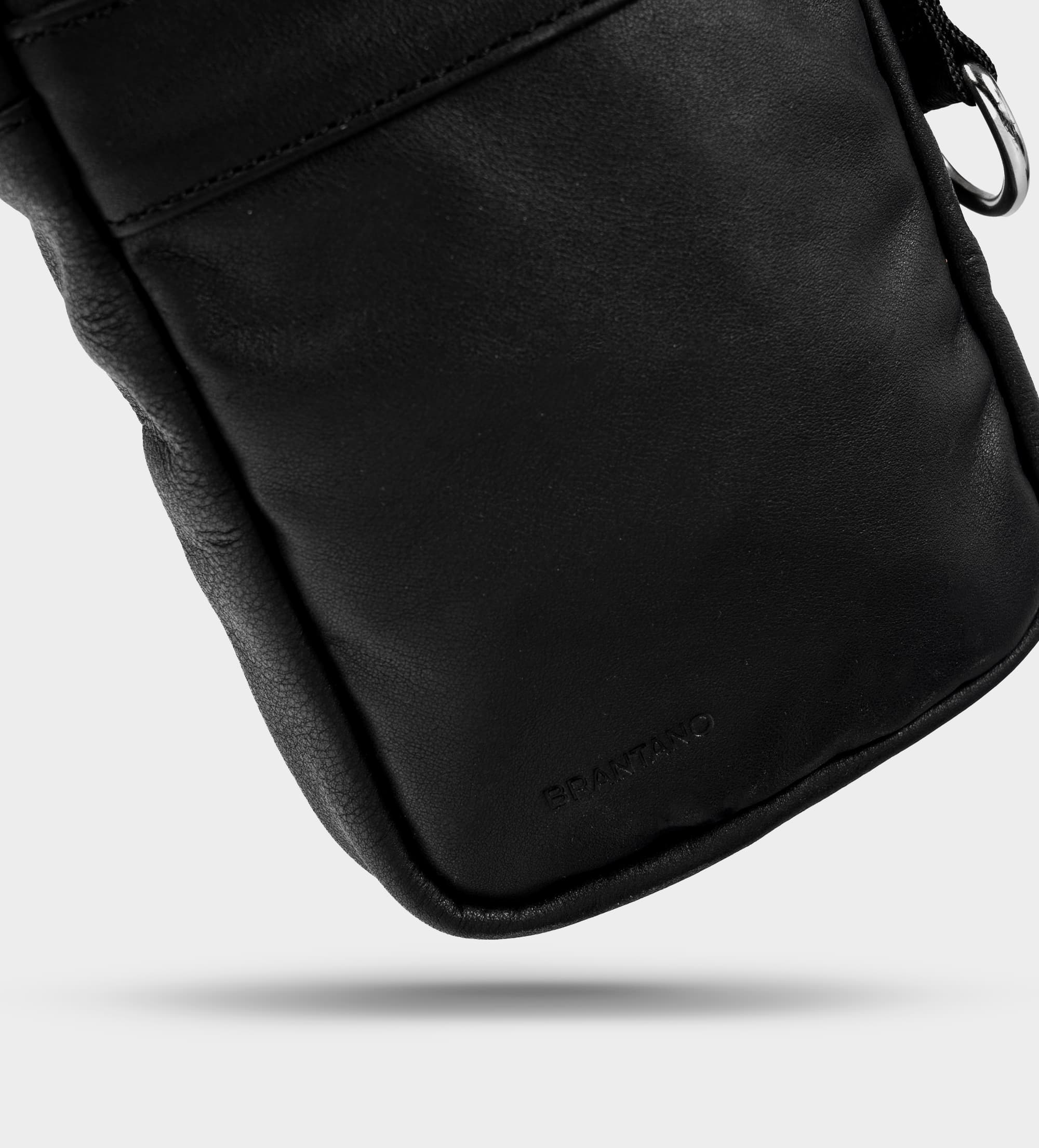 BOLSO CROSSBODY PIEL NEGRO