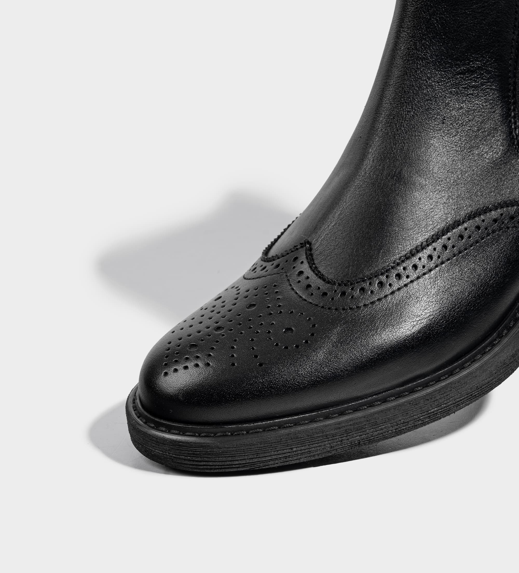 BOTA CHELSEA PIEL NEGRO