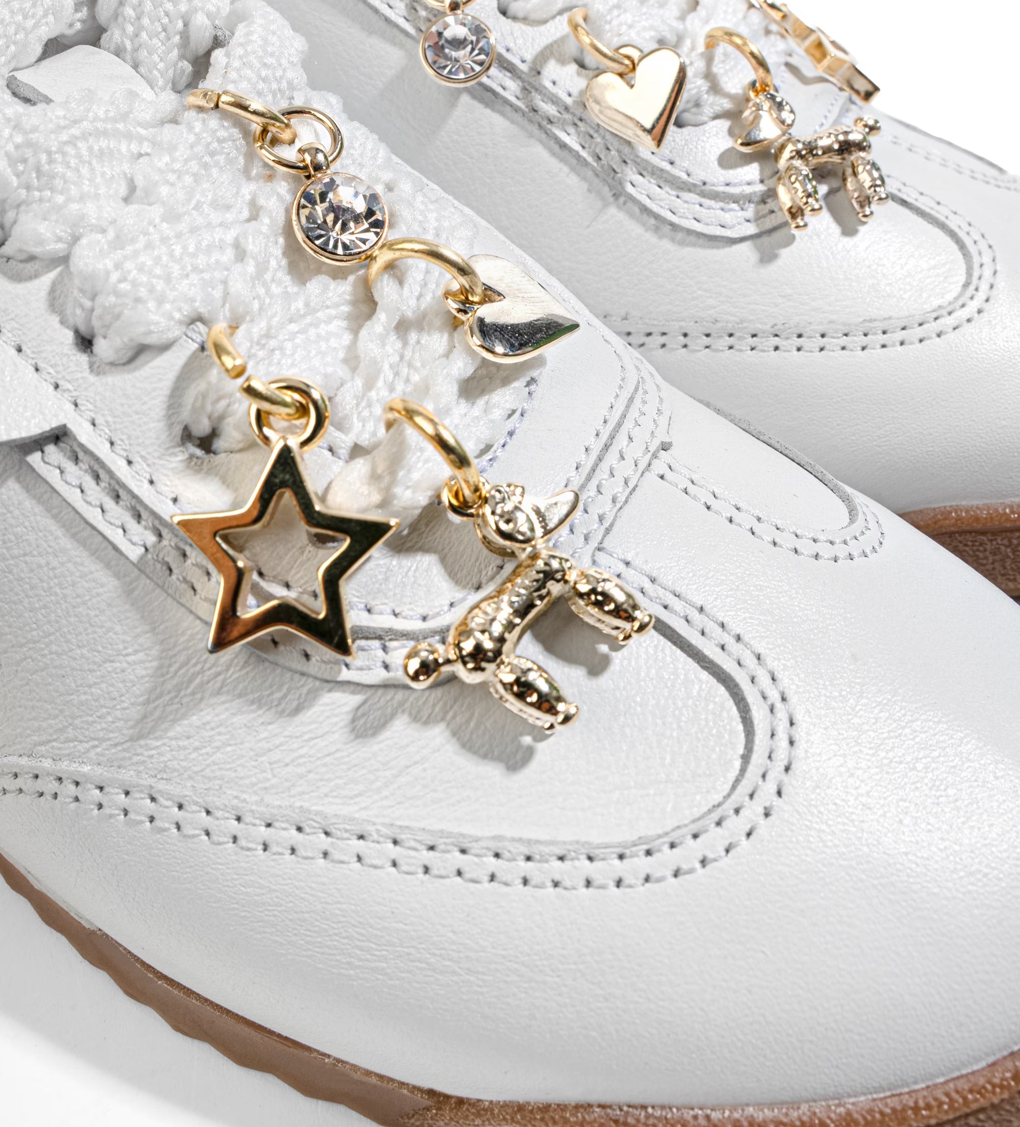 CHARMS SNEAKERS FIGURAS DORADOS