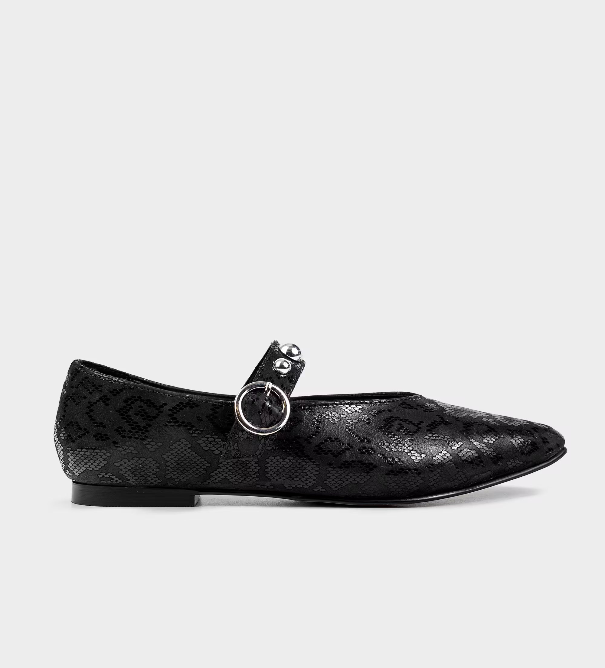 MARY JANE FLAT GRABADO SNAKE ESTOPEROLES