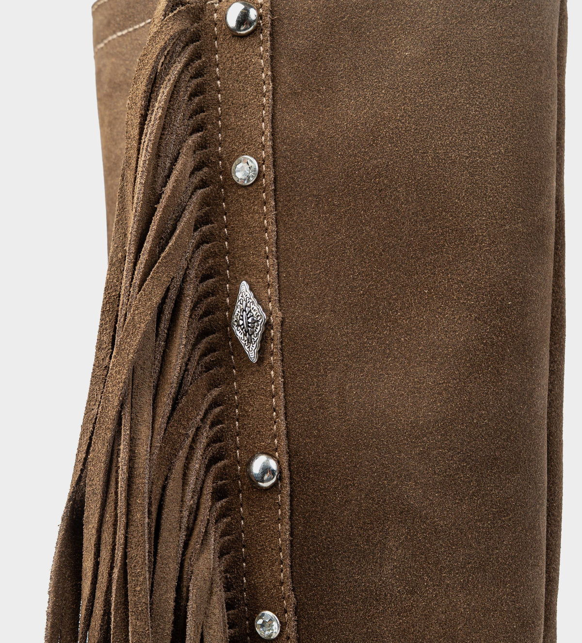 BOTA ALTA WESTERN FLECOS DESMONTABLE TAUPÉ