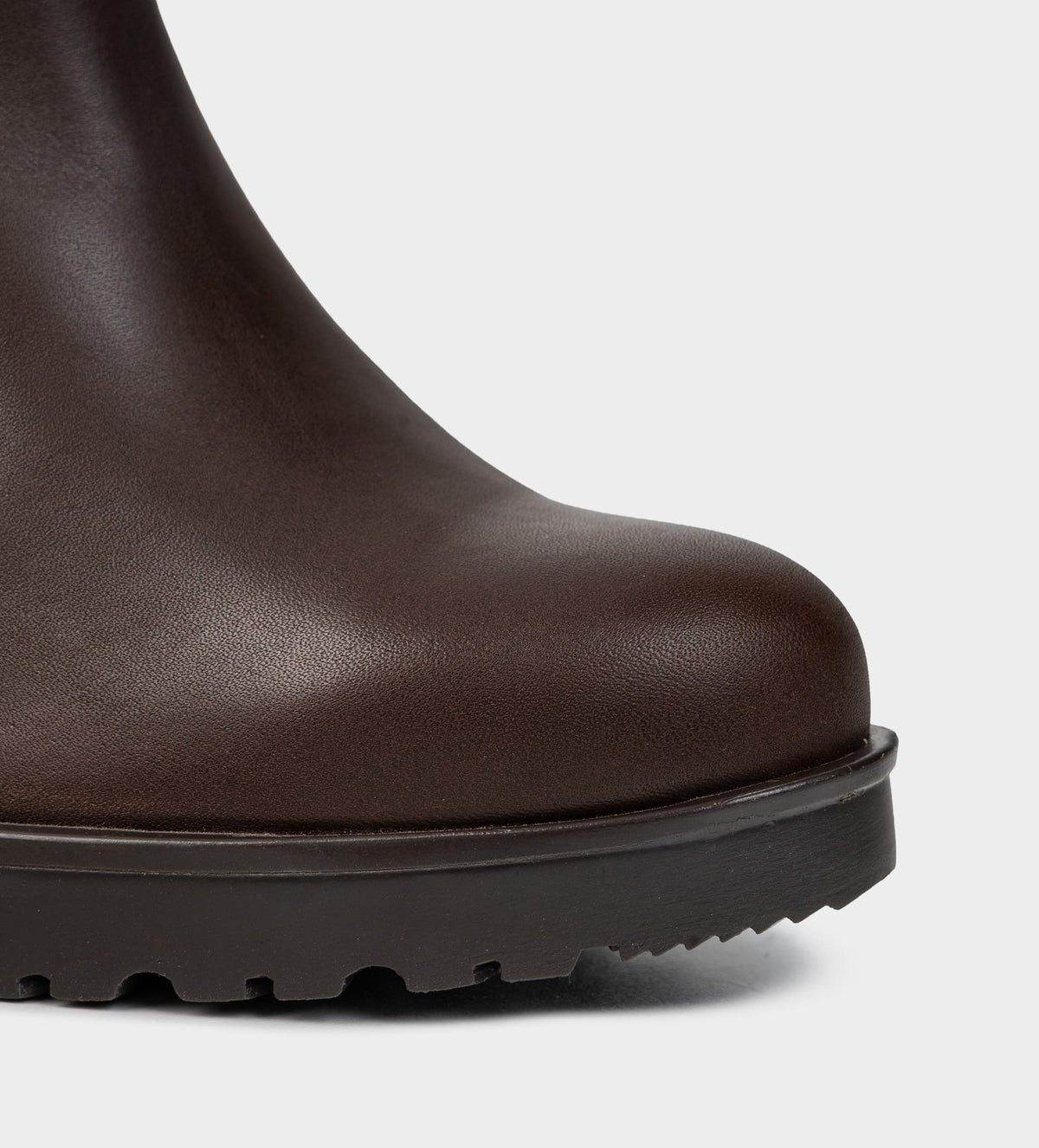 BOTA ALTA TRACK HEBILLA PIEL CAFÉ