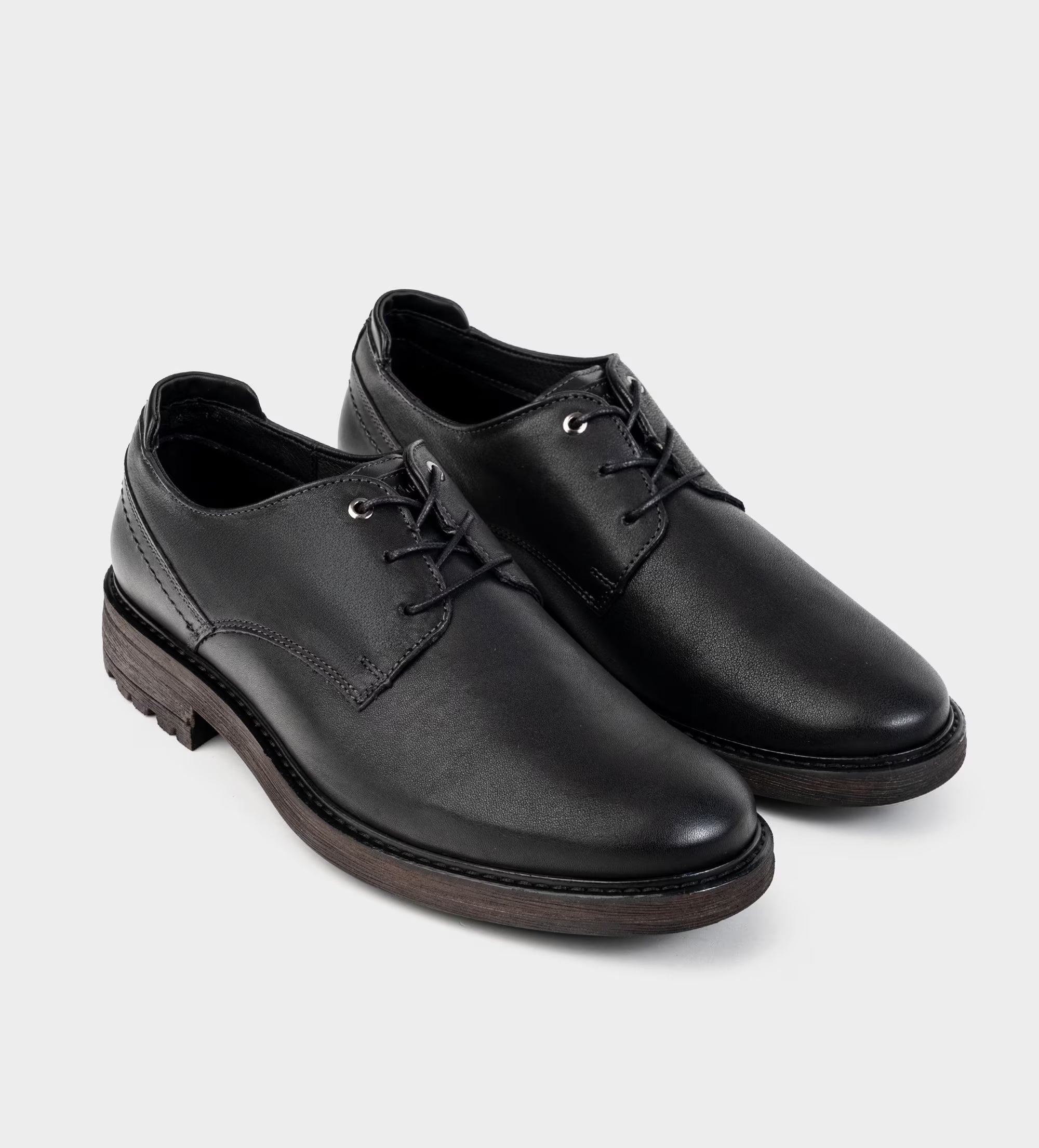 ZAPATO CASUAL DERBY NEGRO