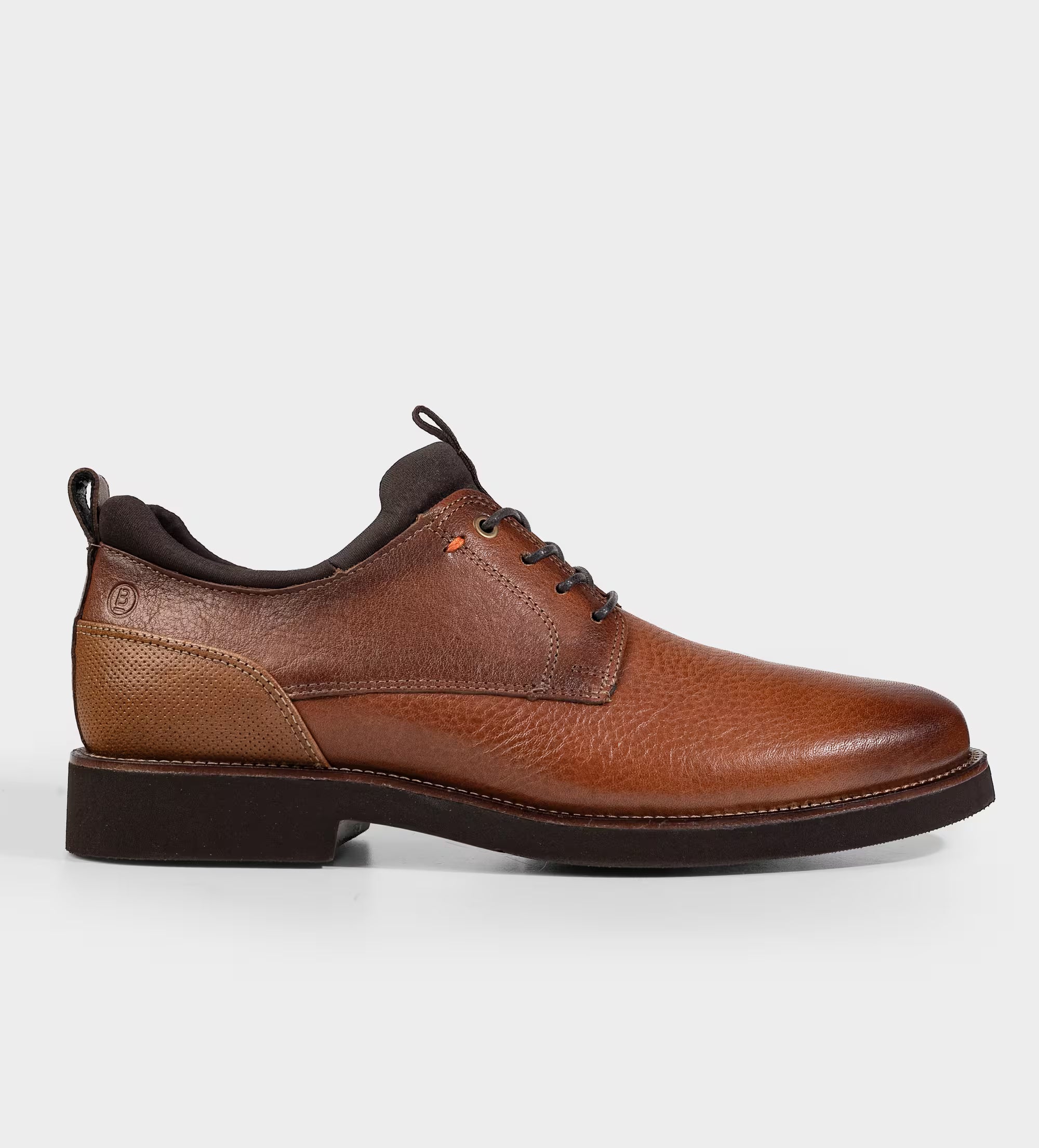 ZAPATO CASUAL ULTRALIGERO PIEL CAFE