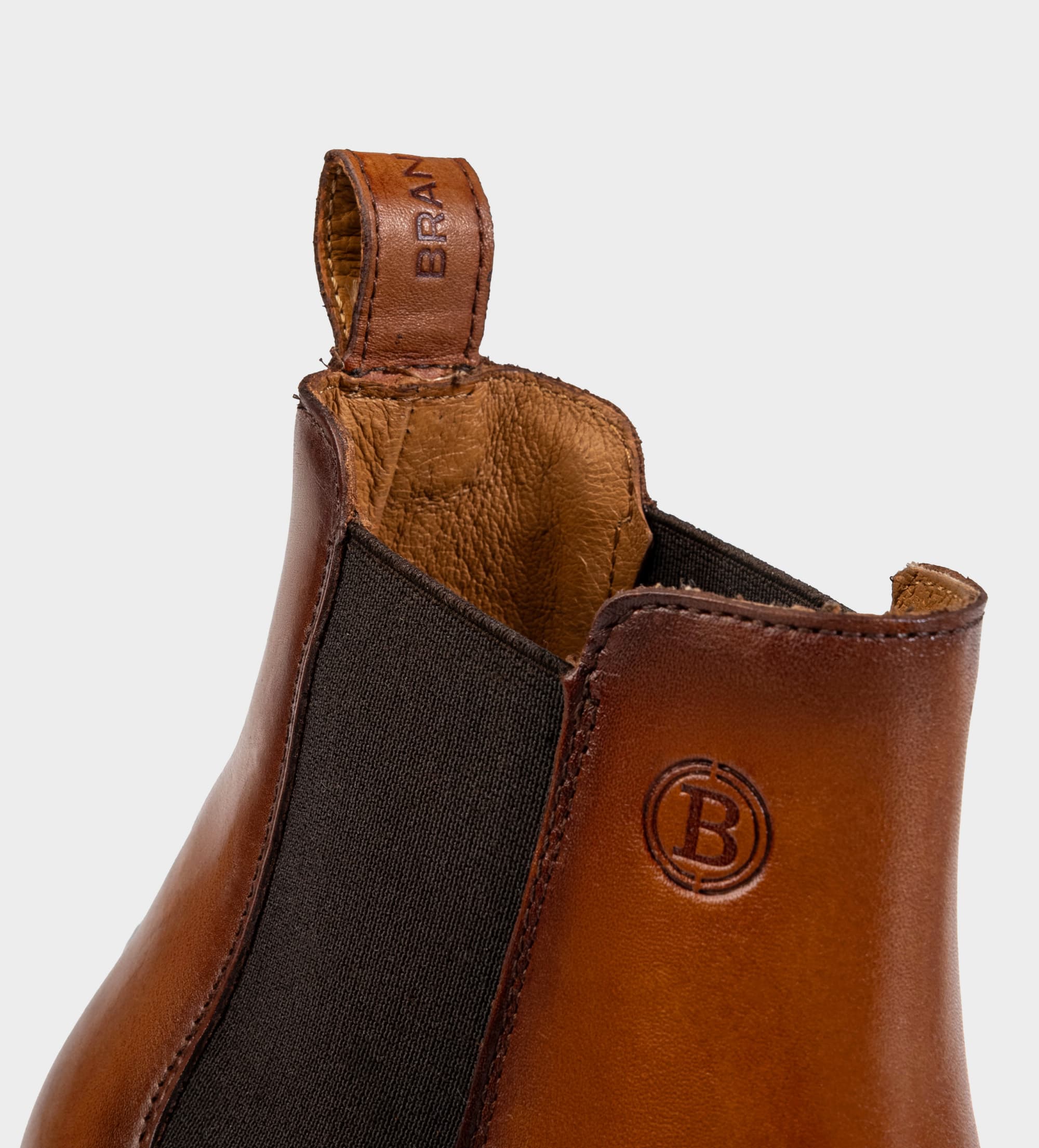 BOTIN CASUAL CHELSEA PIEL MIEL