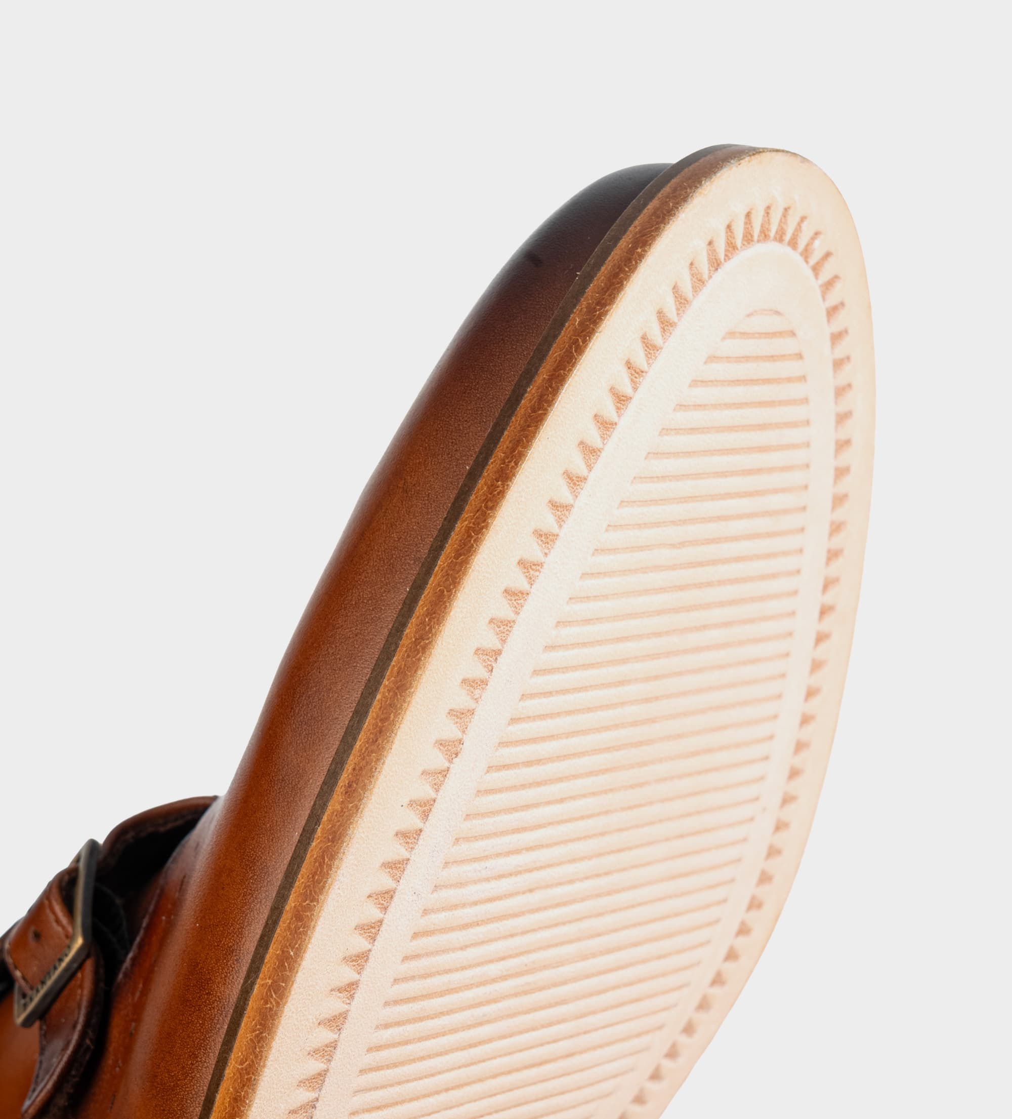 ZAPATO OXFORD VESTIR MONK STRAP PIEL CAFÉ