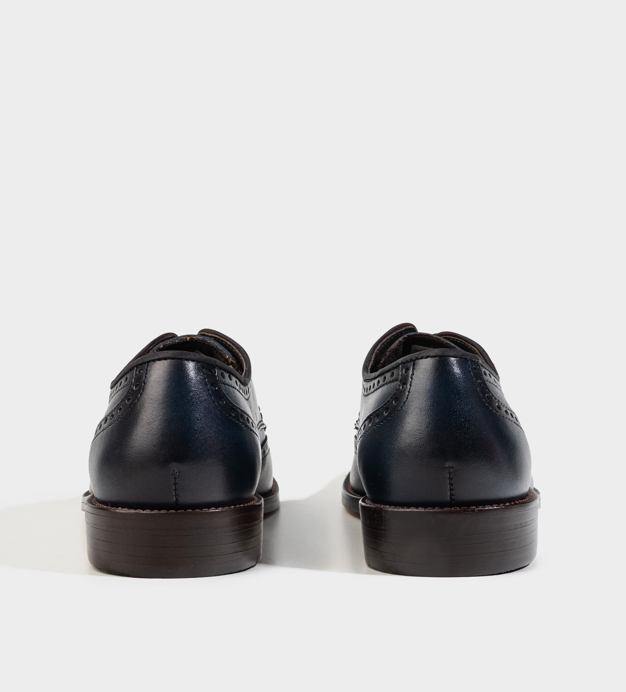 ZAPATO VESTIR PIEL OXFORD AZUL