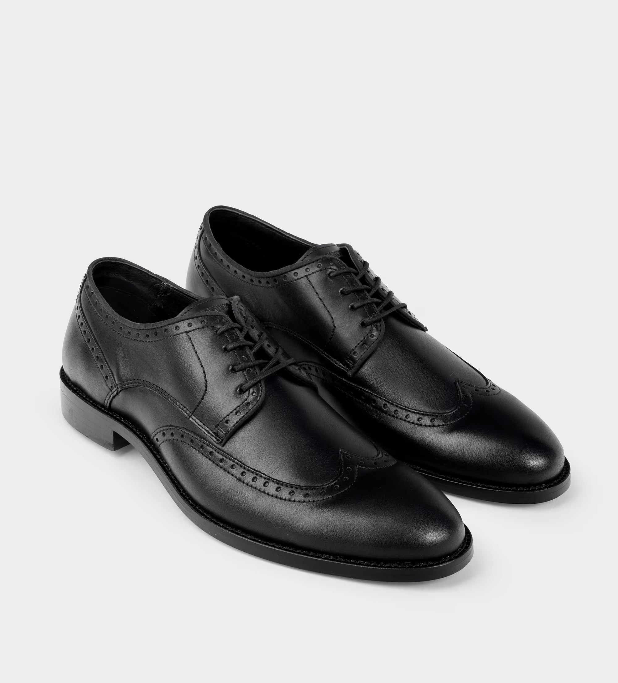 ZAPATO VESTIR OXFORD WINGTIP NEGRO