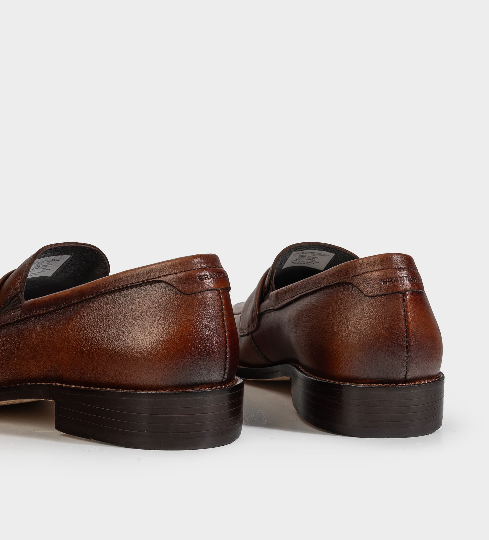 MOCASIN PIEL VESTIR SUELA DE CUERO CAFÉ MAPLE