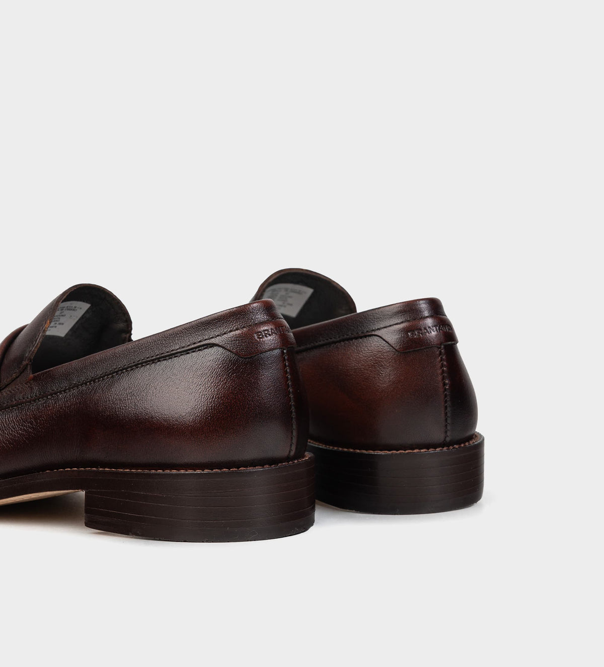 MOCASIN PIEL VESTIR SUELA DE CUERO VINO