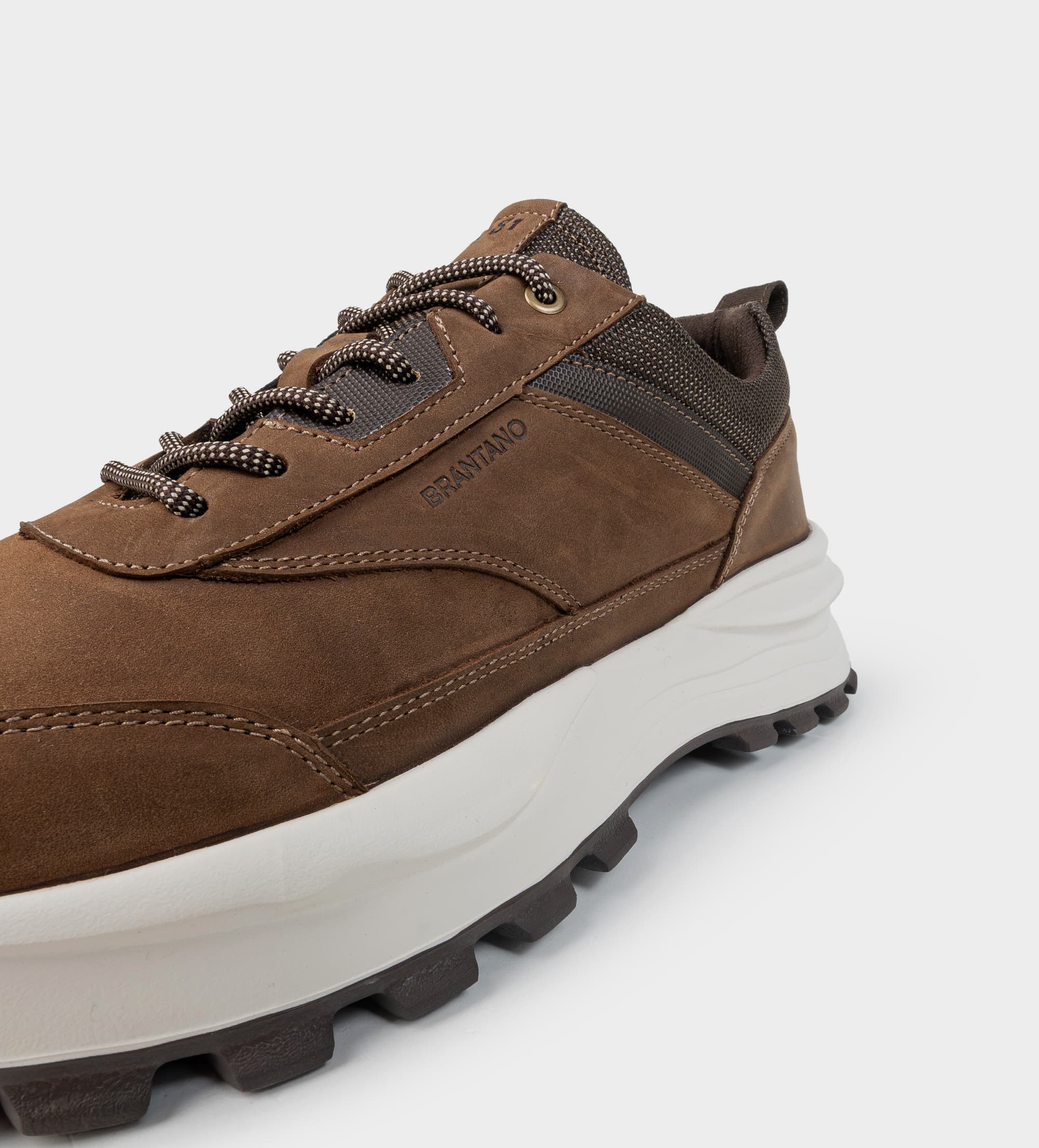 SNEAKER EVA ULTRA LIGERA PIEL CAFÉ