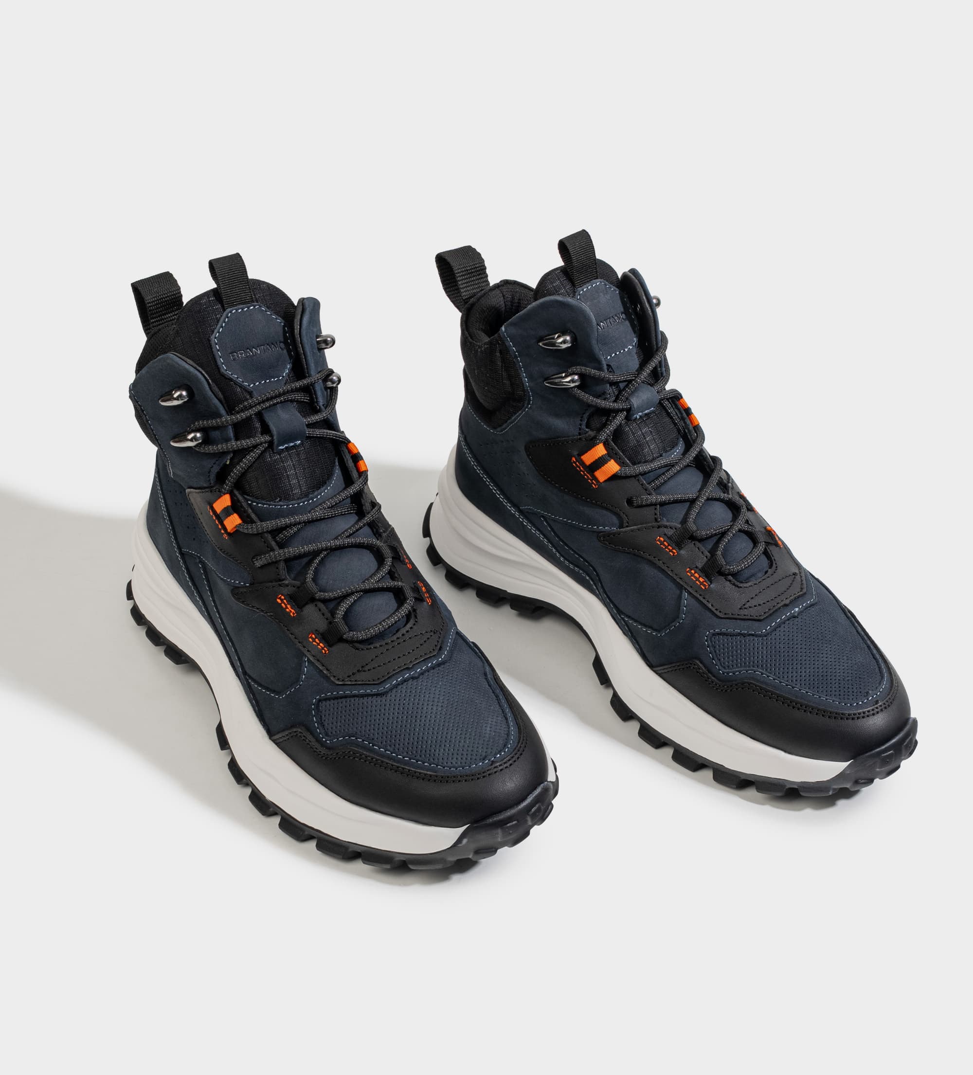 BOTA OUTDOOR PIEL AZUL