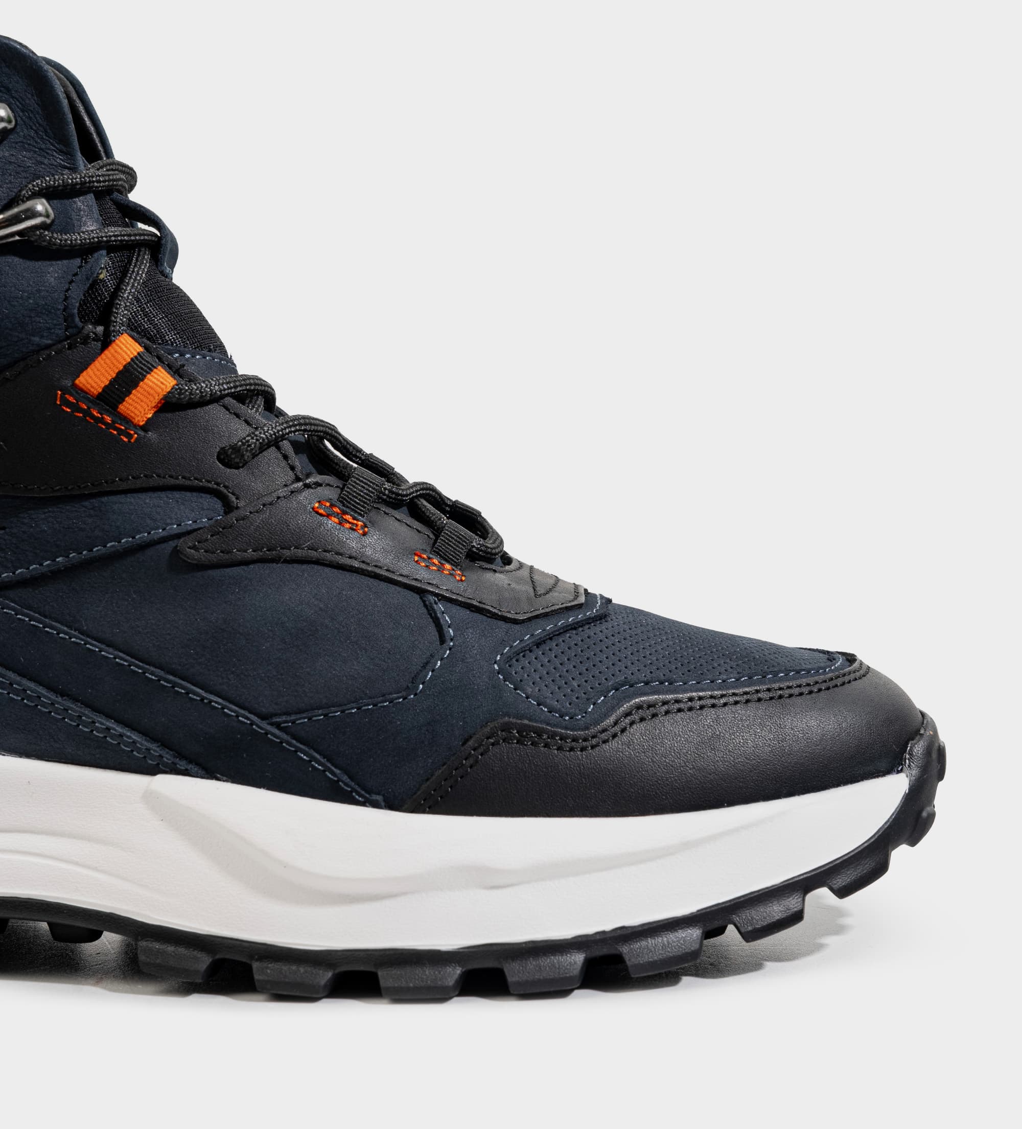 BOTA OUTDOOR PIEL AZUL