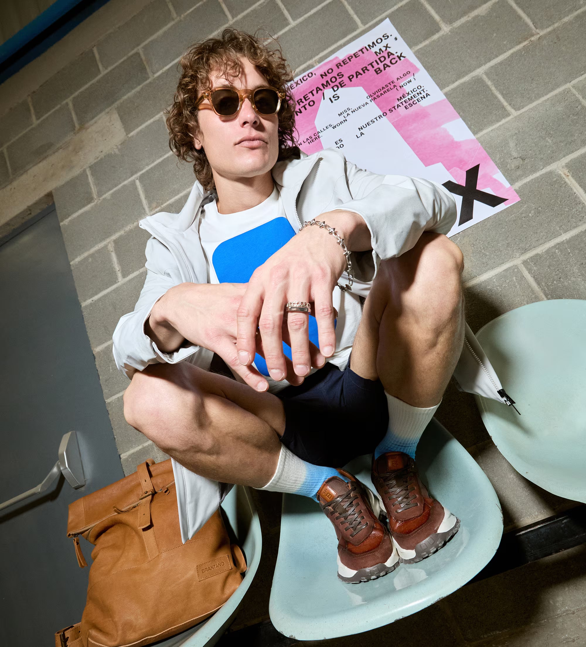 SNEAKER EVA ULTRA LIGERA PIEL CAFÉ